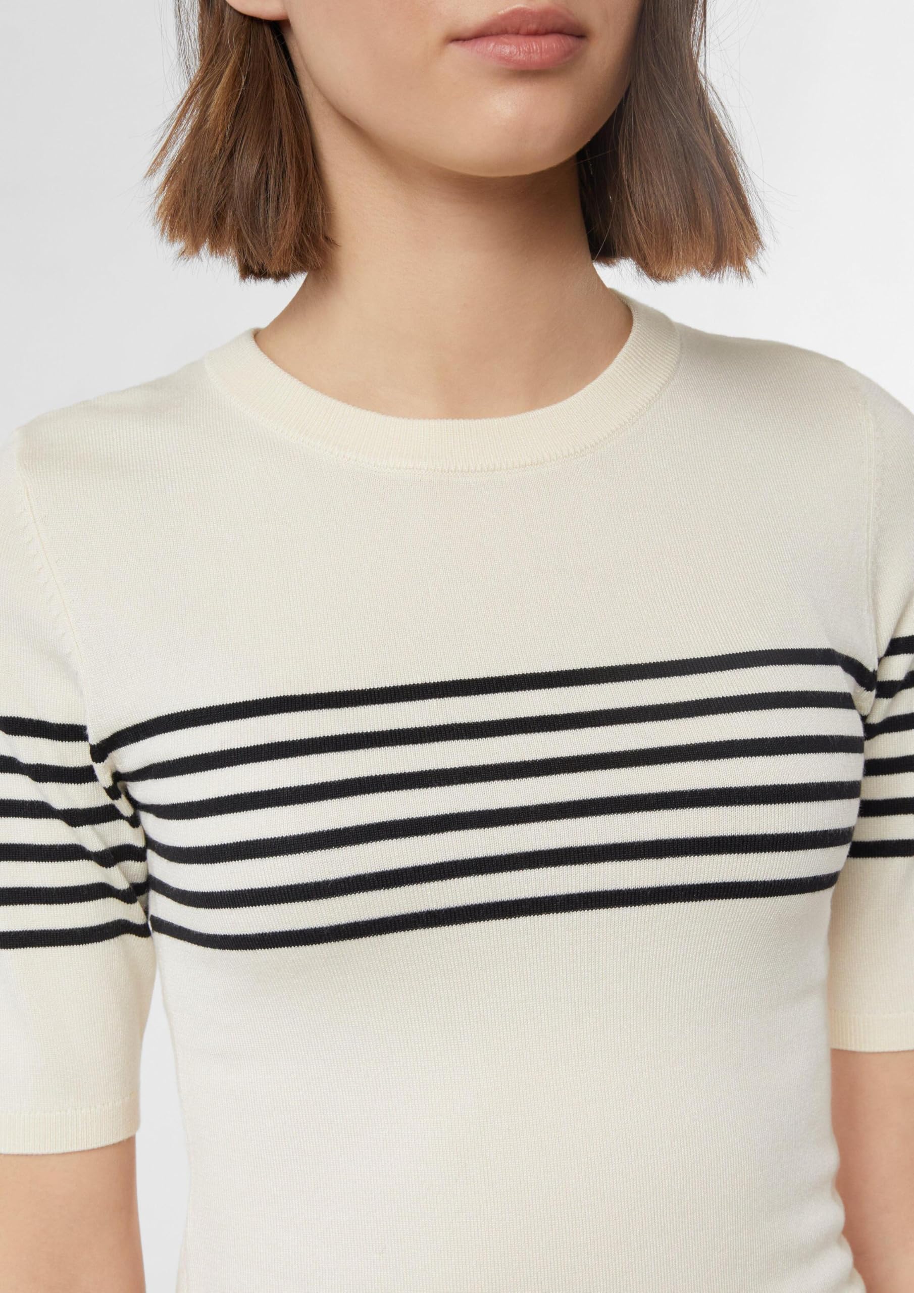 comma-kurzarmpullover-slim-fit-streifen-gr-e-44 image 3