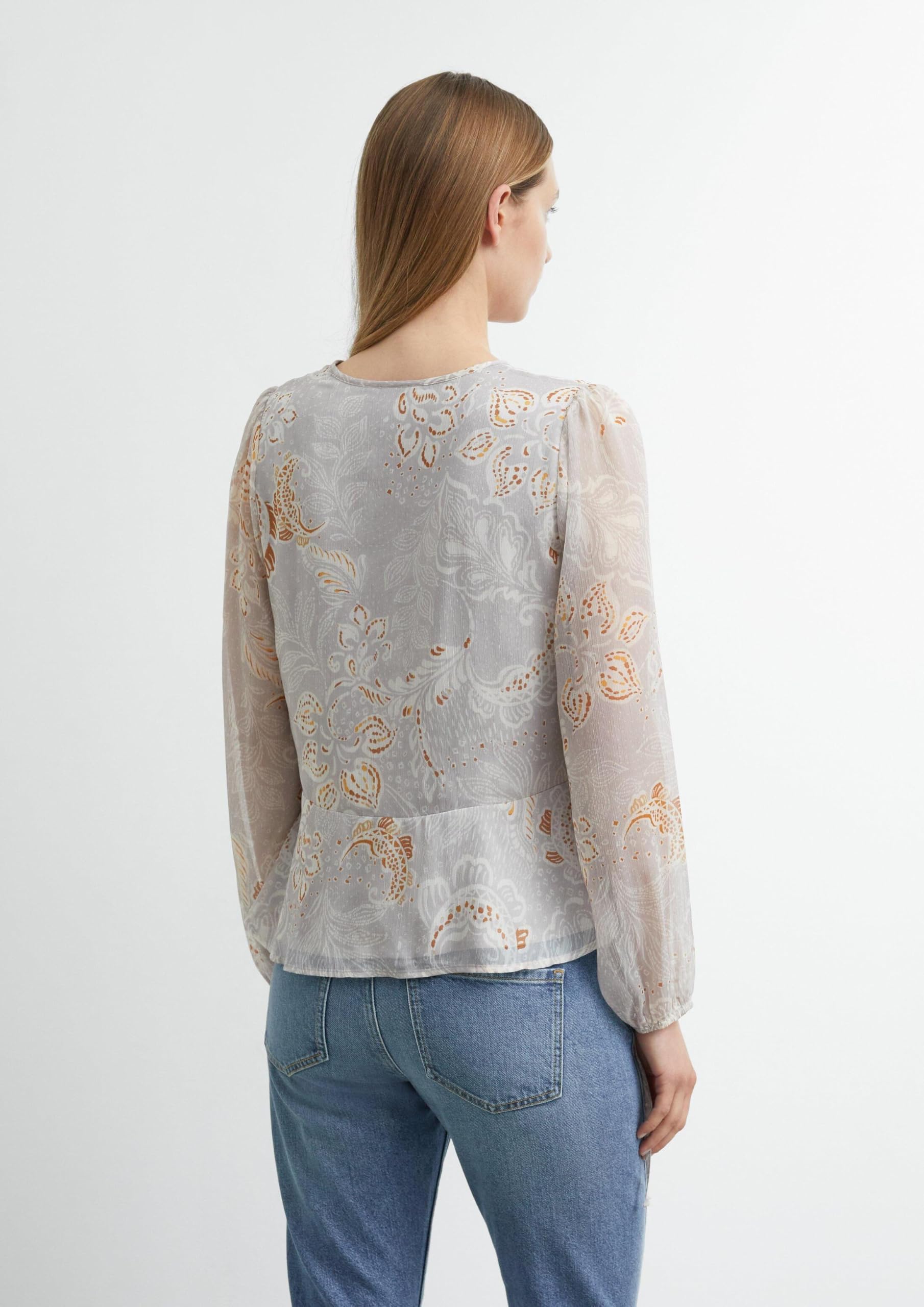 comma-blouses-chiffon-bluse-langarm-gr-32-print image 7