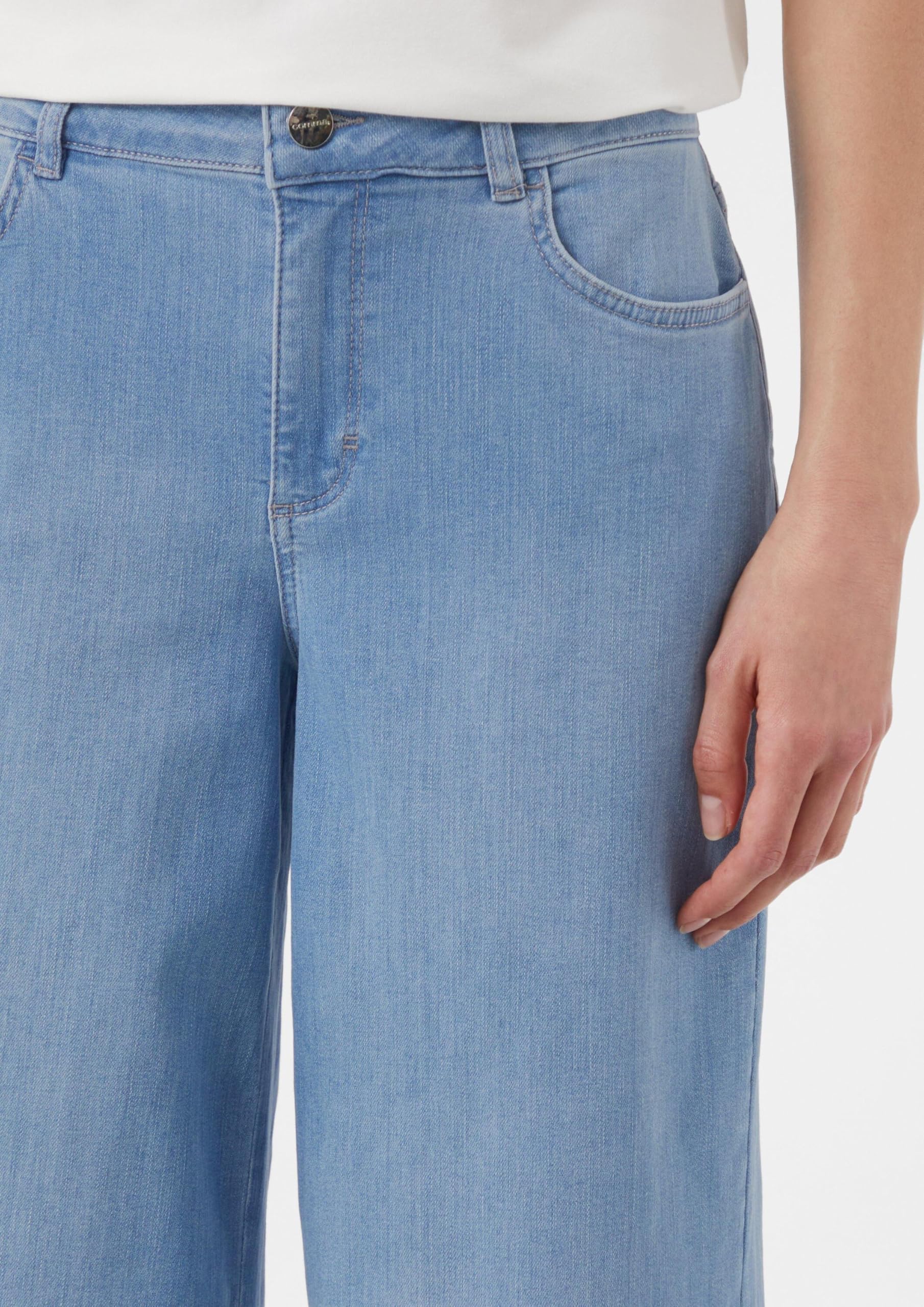 comma-jeans-culotte-loose-fit-stickerei-am-saum image 6