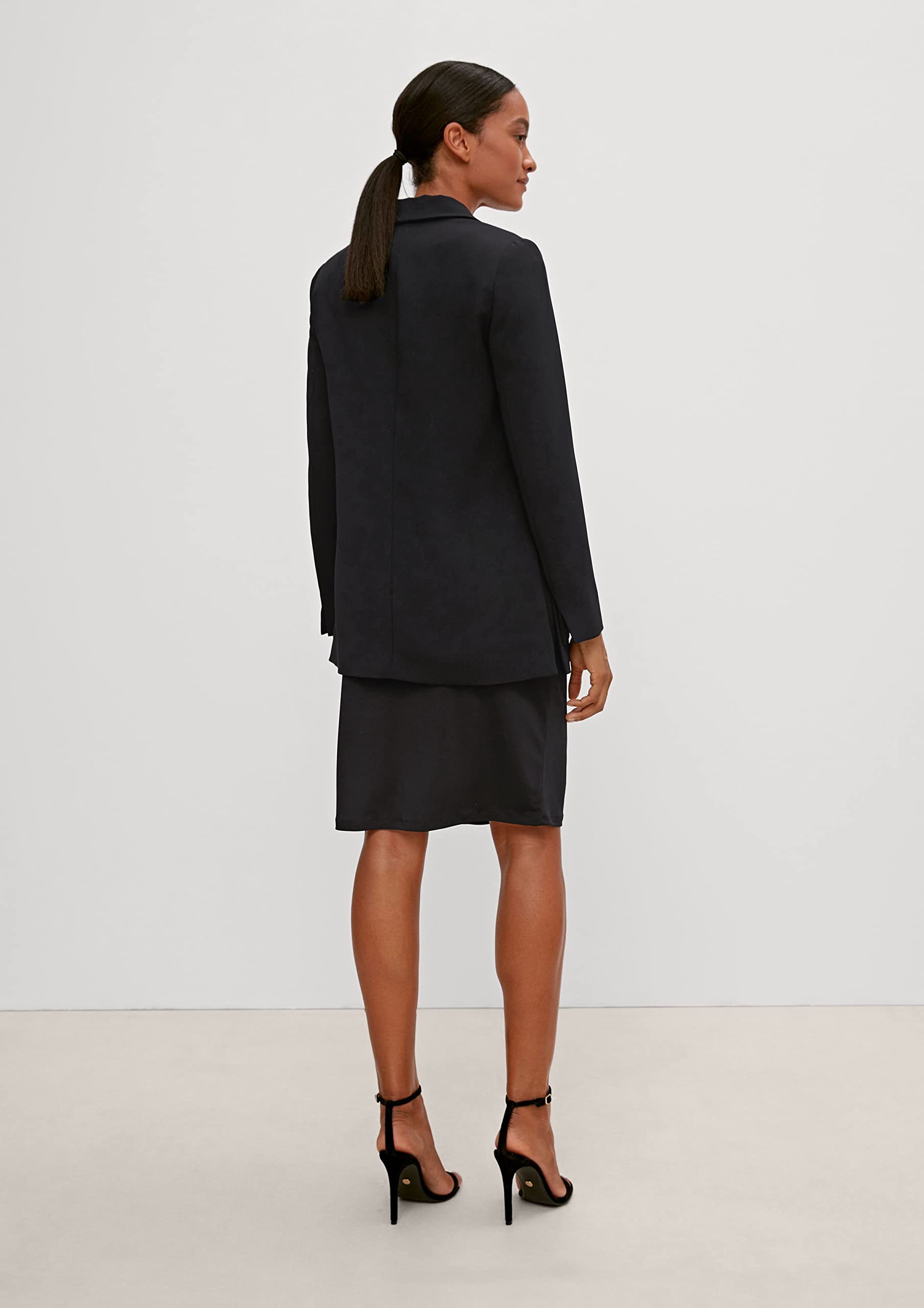 comma-blazers-l-ssiger-business-blazer-twill-damen image 7