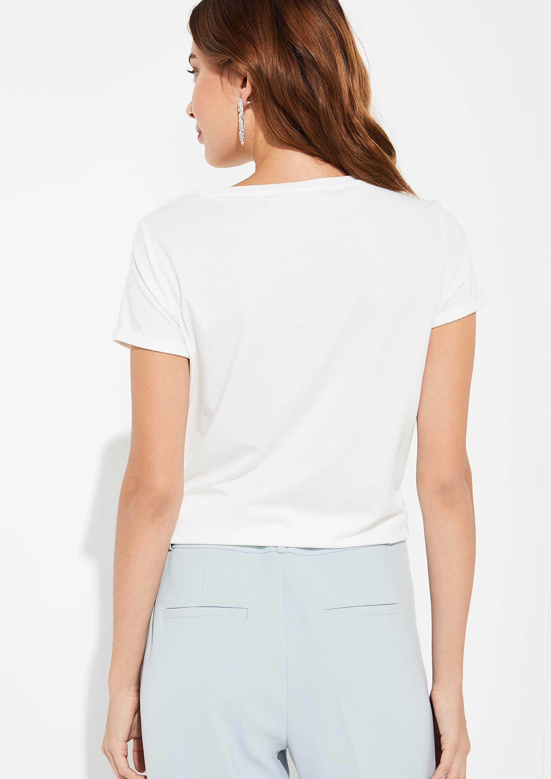 comma-t-shirt-damen-kurzarm-frontprint-baumwolle image 5