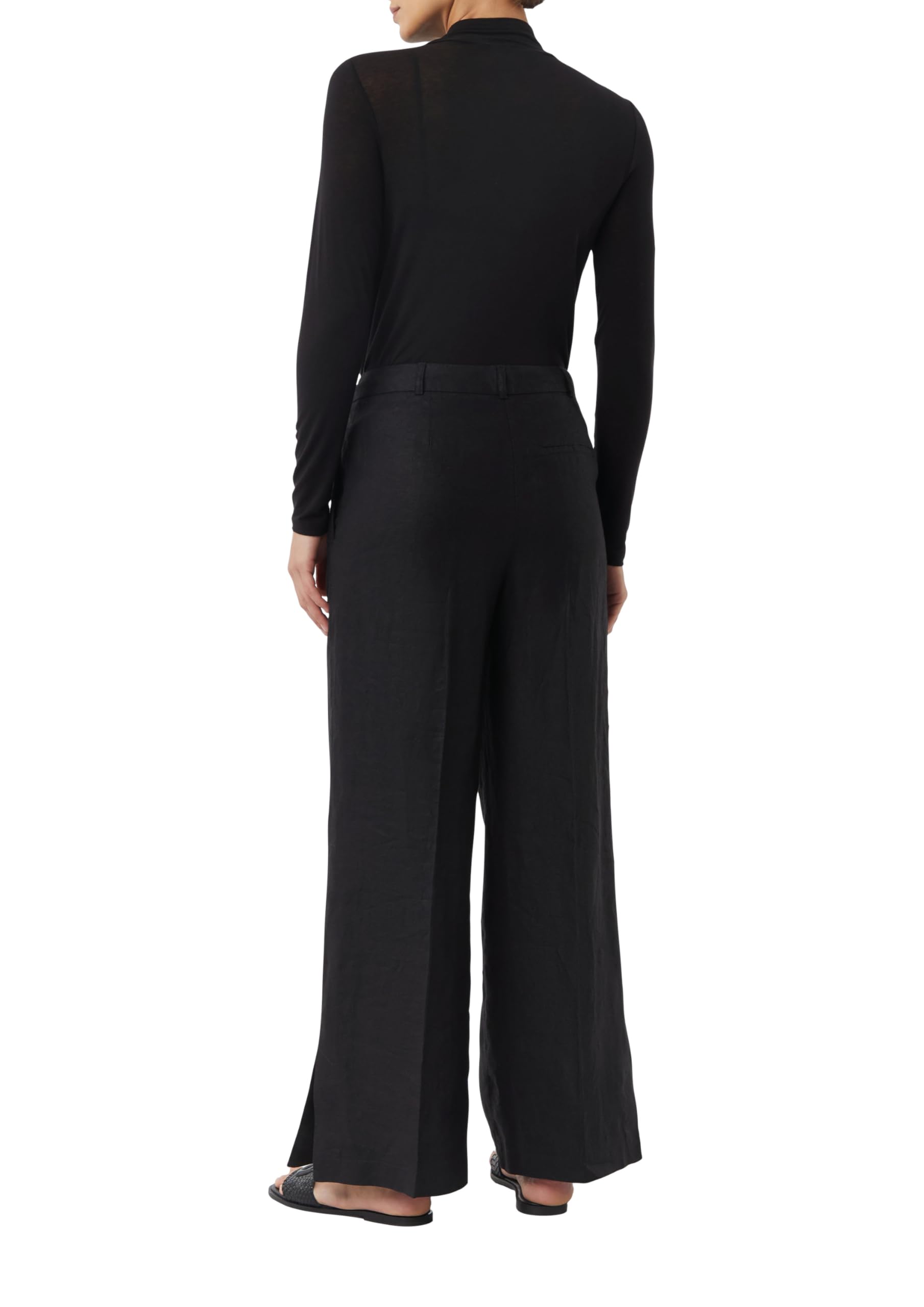 comma-t-shirt-longsleeve-damen-gr-36-schwarz-stehkragen image 2