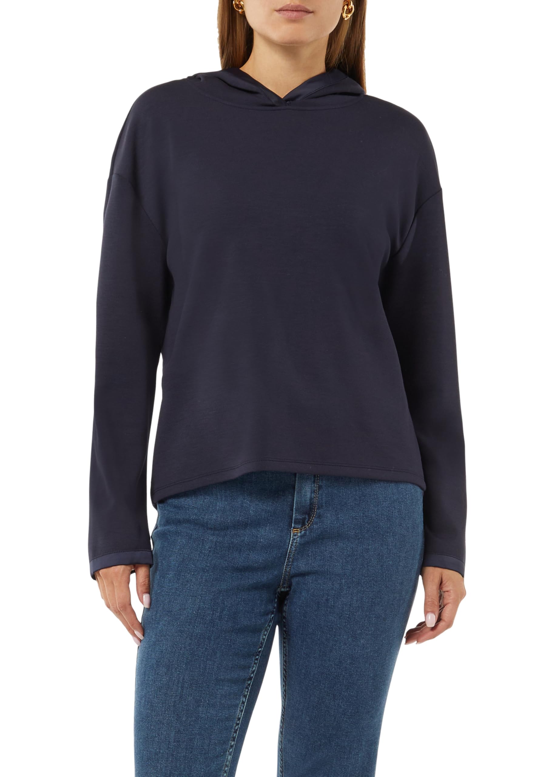 comma-2155082-sweatshirt-damen-mit-kapuze-blau-gr-40 image 1
