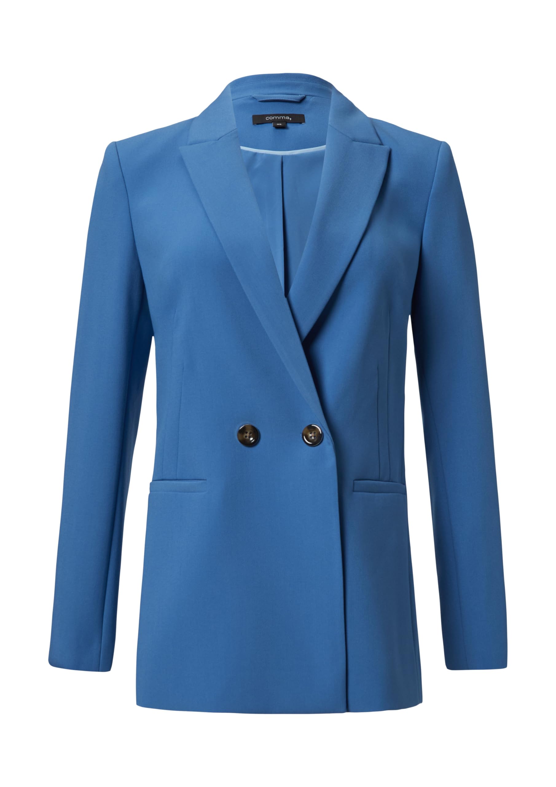 comma-antaillierter-twill-blazer-gr-e-32-royalblau image 3
