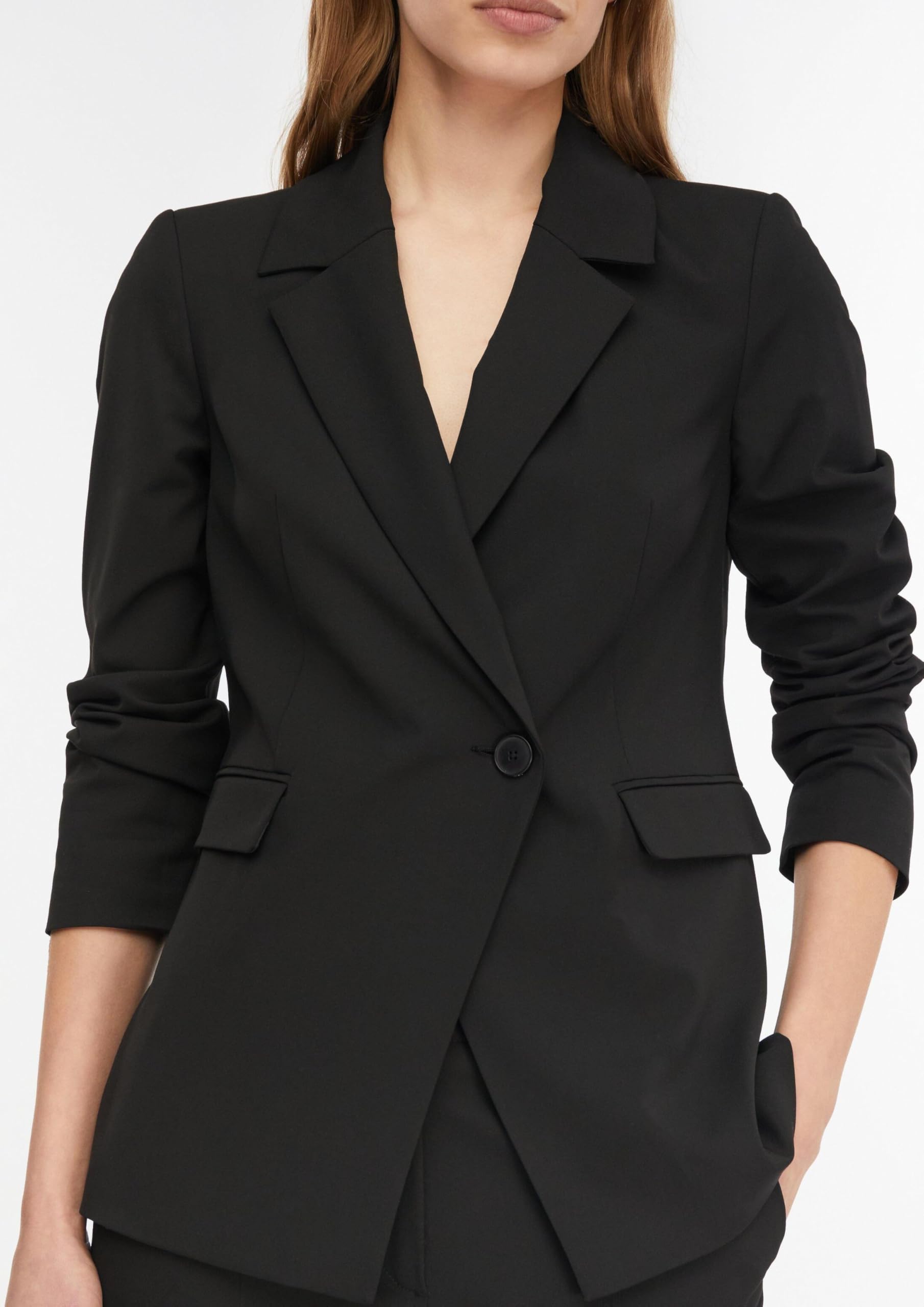 comma-taillierter-blazer-viskosemix-blazer-regular-fit image 4