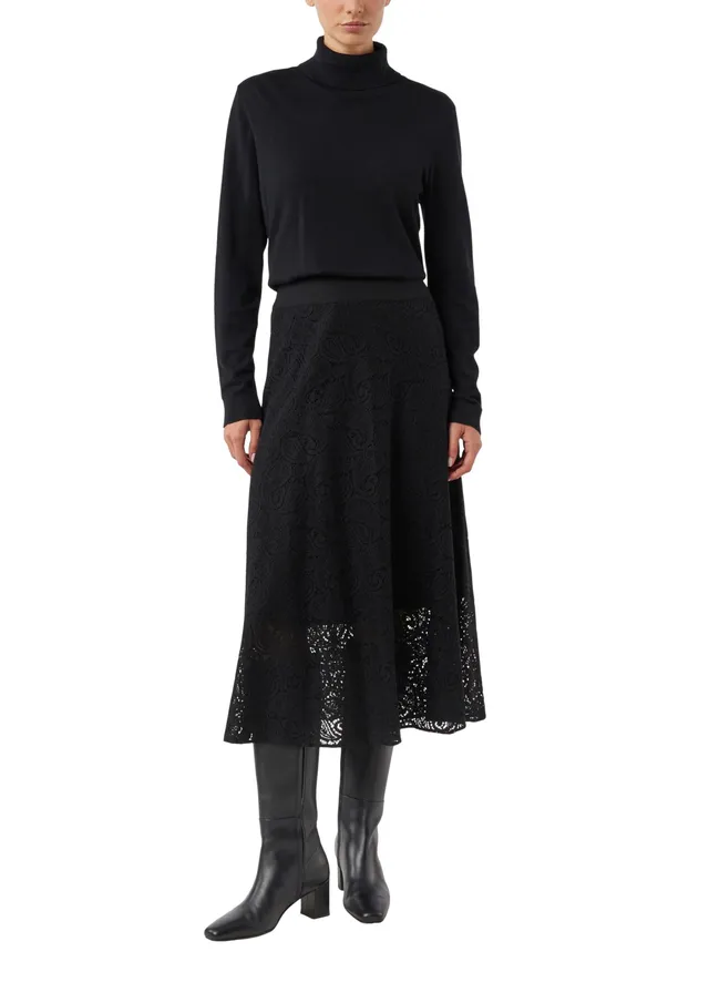 comma-skirts-spitzenrock-lang-gr-32-mit-futter image 1