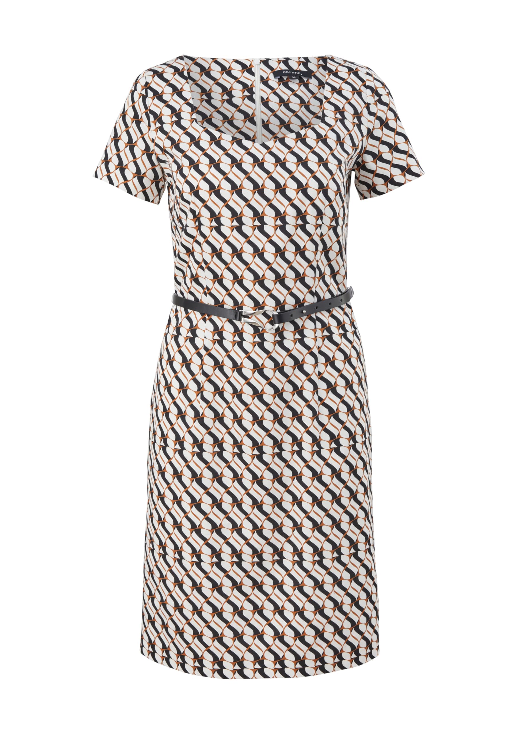 comma-dresses-business-kleid-etui-gr-40-mit-g-rtel image 4