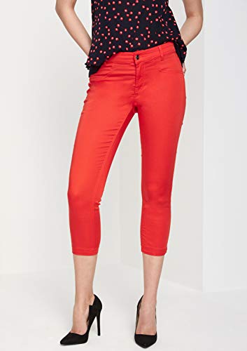 comma-june-7-8-damen-jeans-mohnrot-skinny image 8