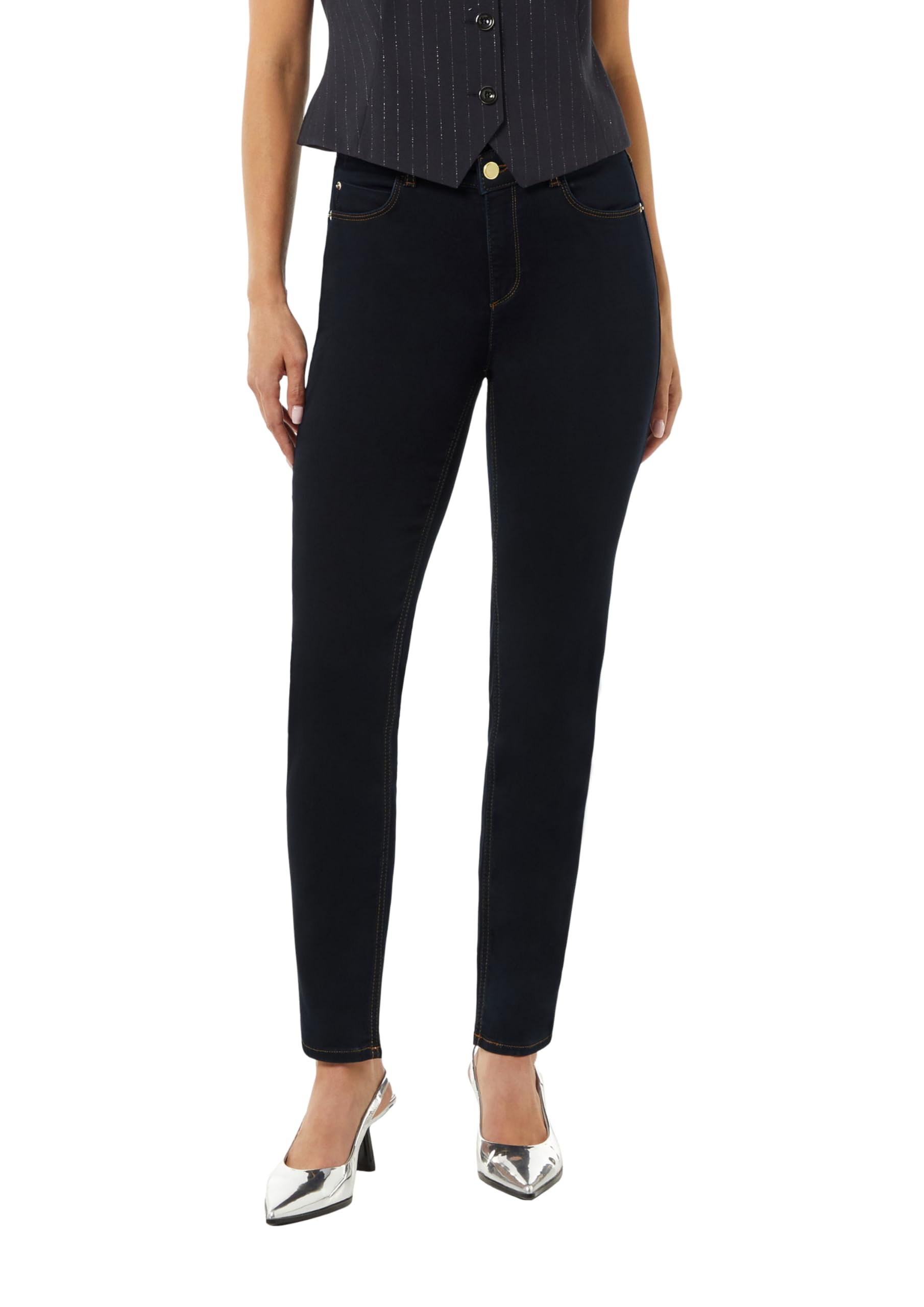 comma-slim-leg-jeans-damen-dunkle-waschung-gr-40 image 1
