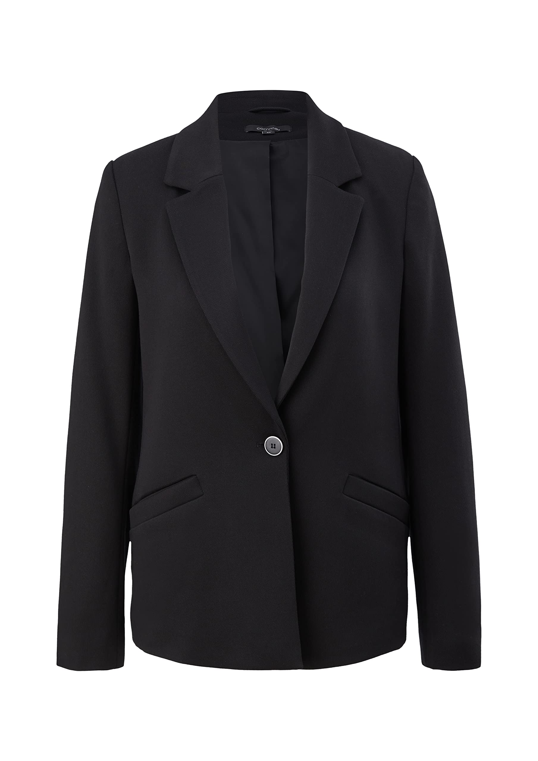 comma-blazer-damen-langarm-schwarz-gr-e-34 image 2