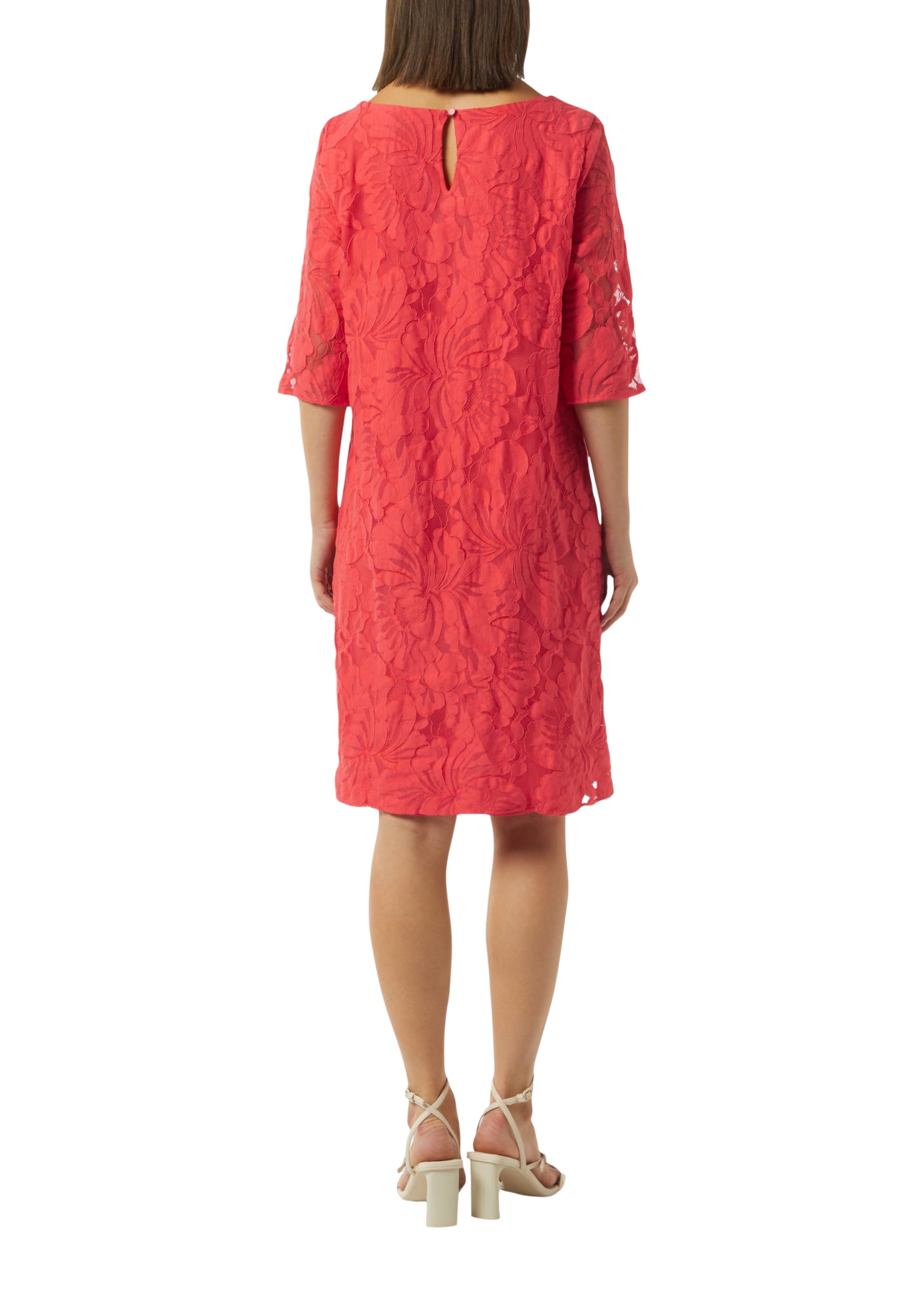 comma-spitzenkleid-pink-4294-kurz-floral image 2
