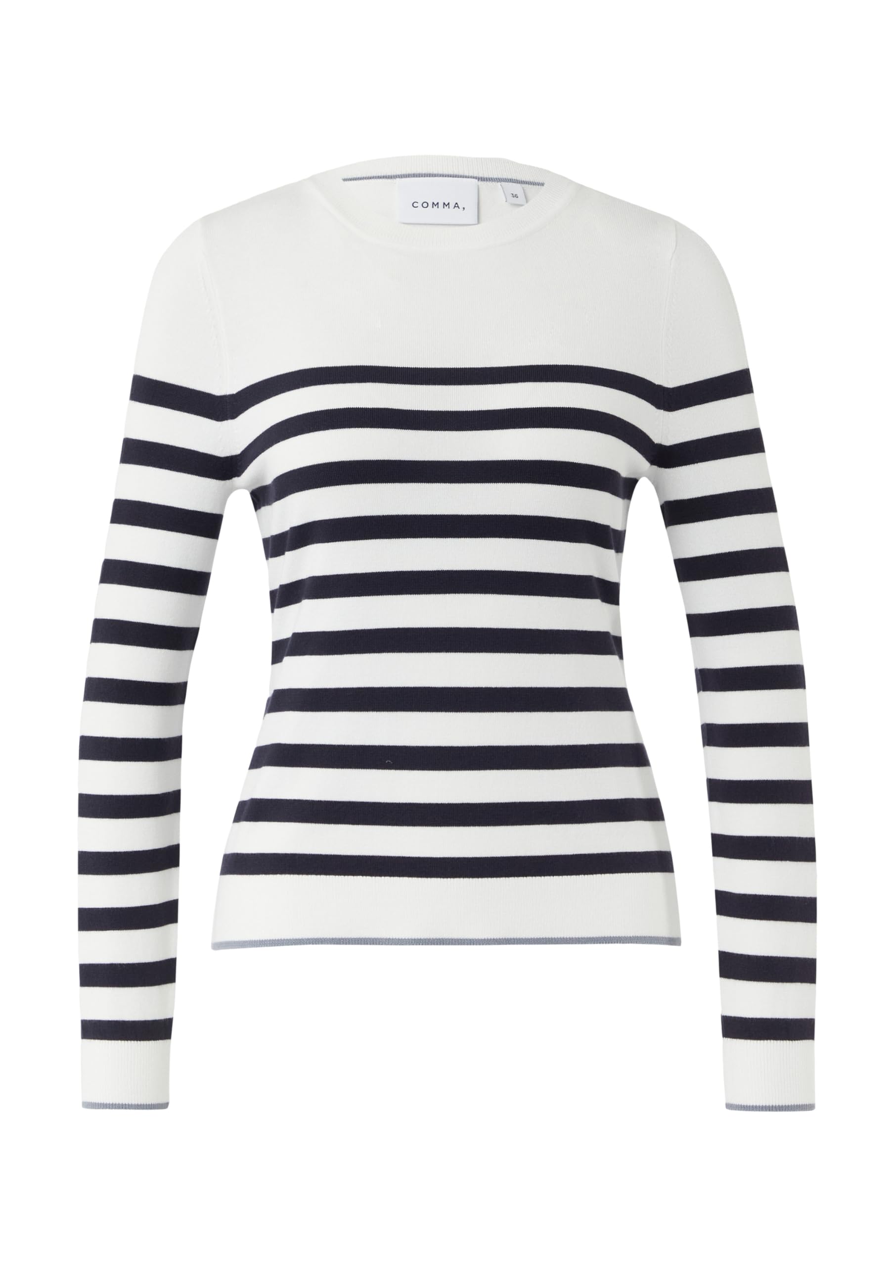 comma-feinstrickpullover-ringelmuster-pullover-gr-46 image 4