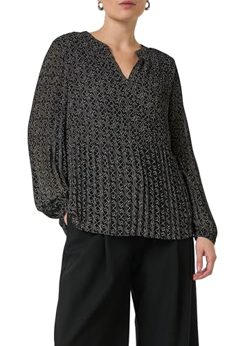 comma-plissee-bluse-chiffon-logomuster-gr-e-46 image 8