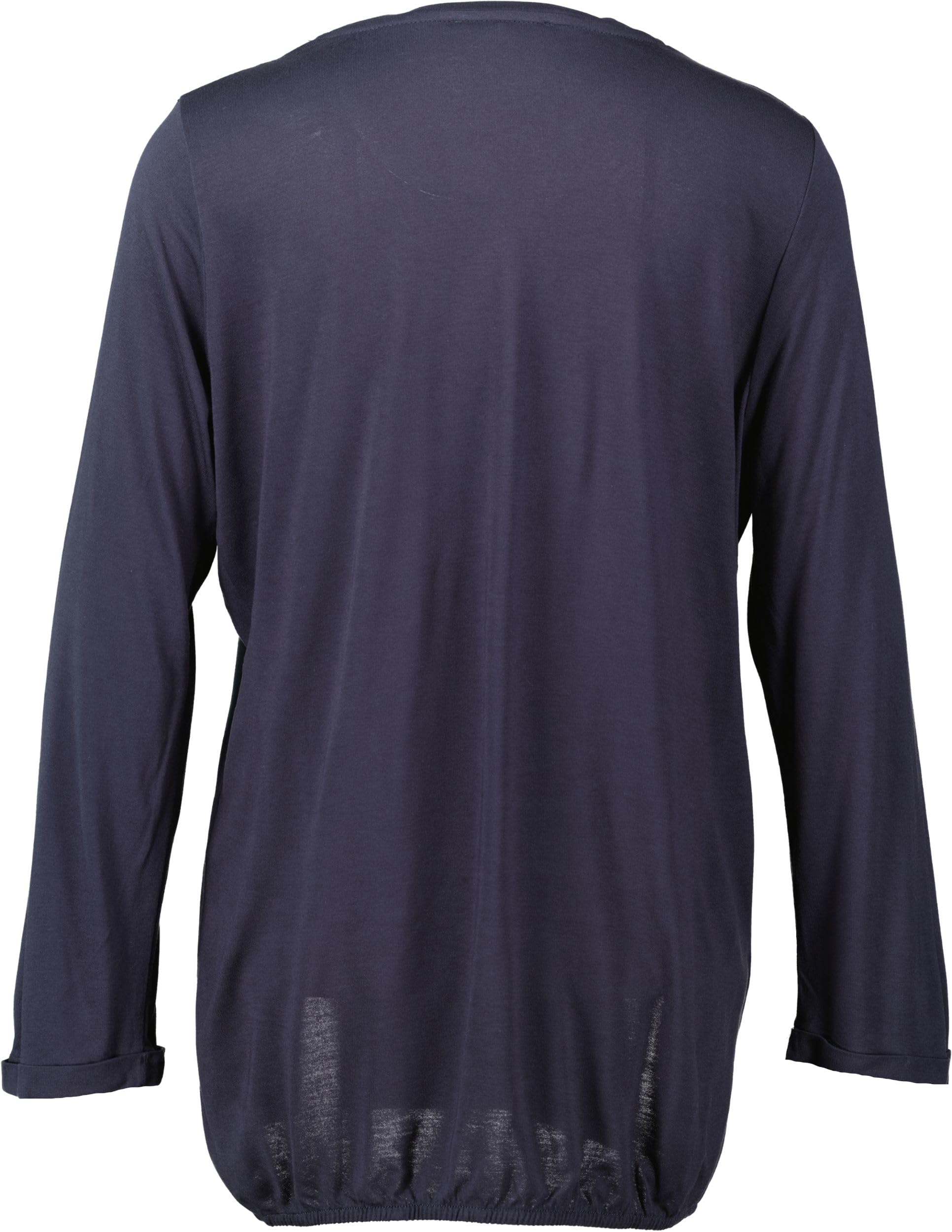 comma-tops-langarmshirt-print-dunkelblau image 3