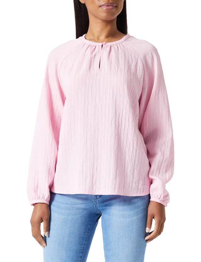 comma-blouses-jacquard-bluse-gr-36-streifen image 1