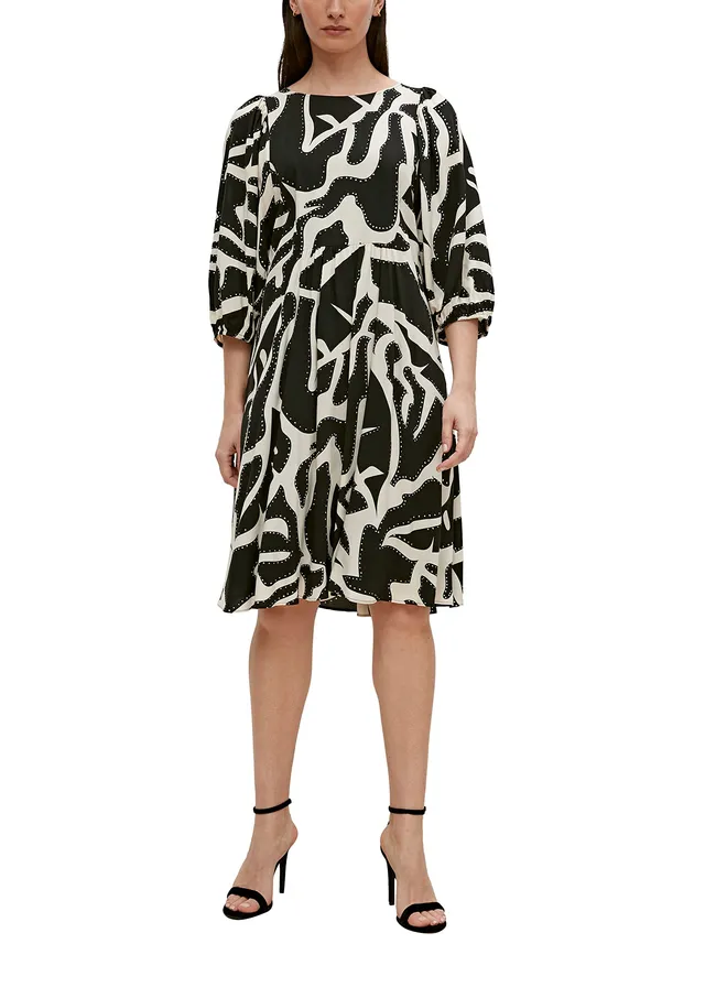 comma-dresses-kurz-kleid-gr-e-38-gr-n-rmellos image 1