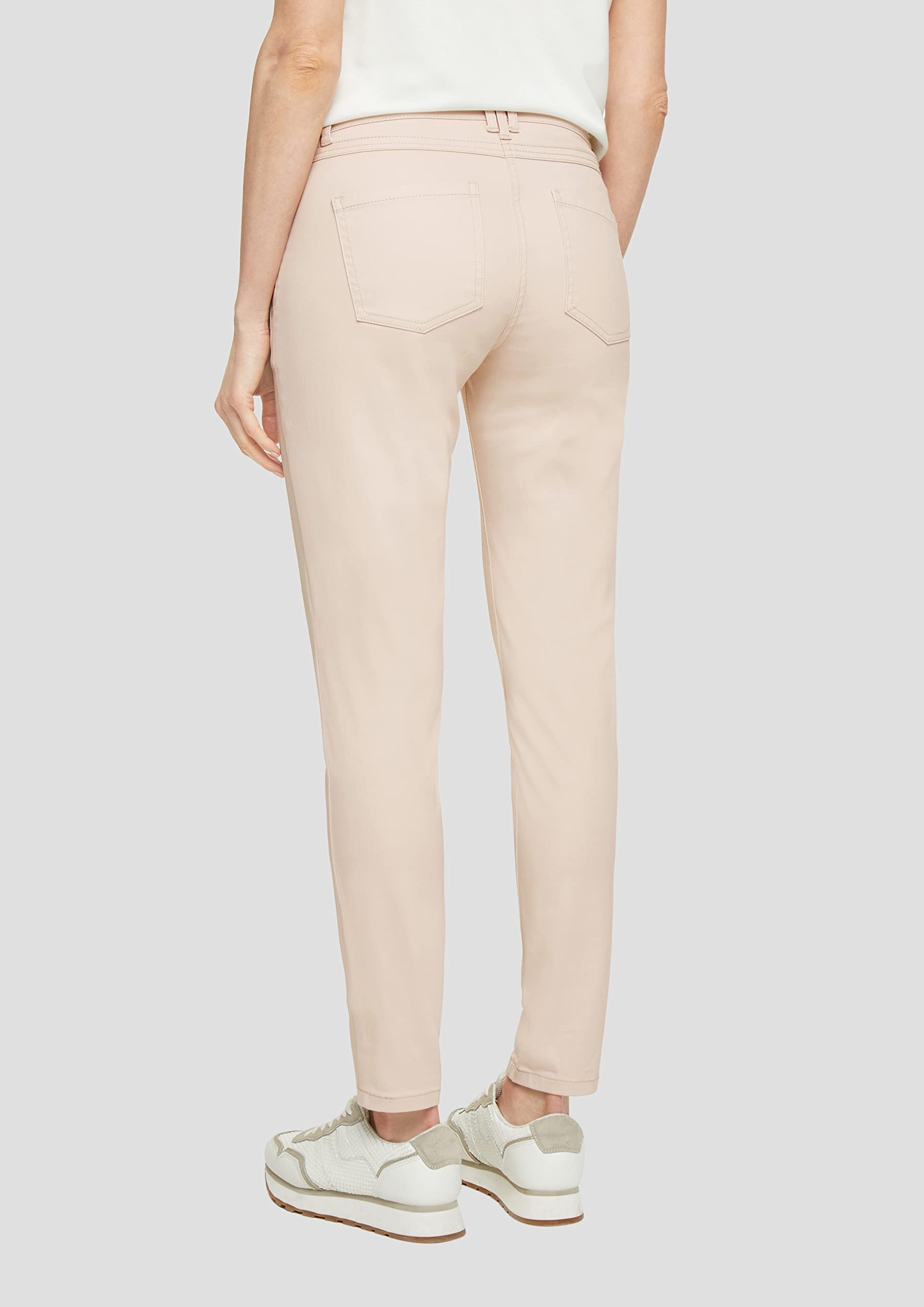 comma-trousers-stoffhose-sandfarben-schmal-gr-36 image 7