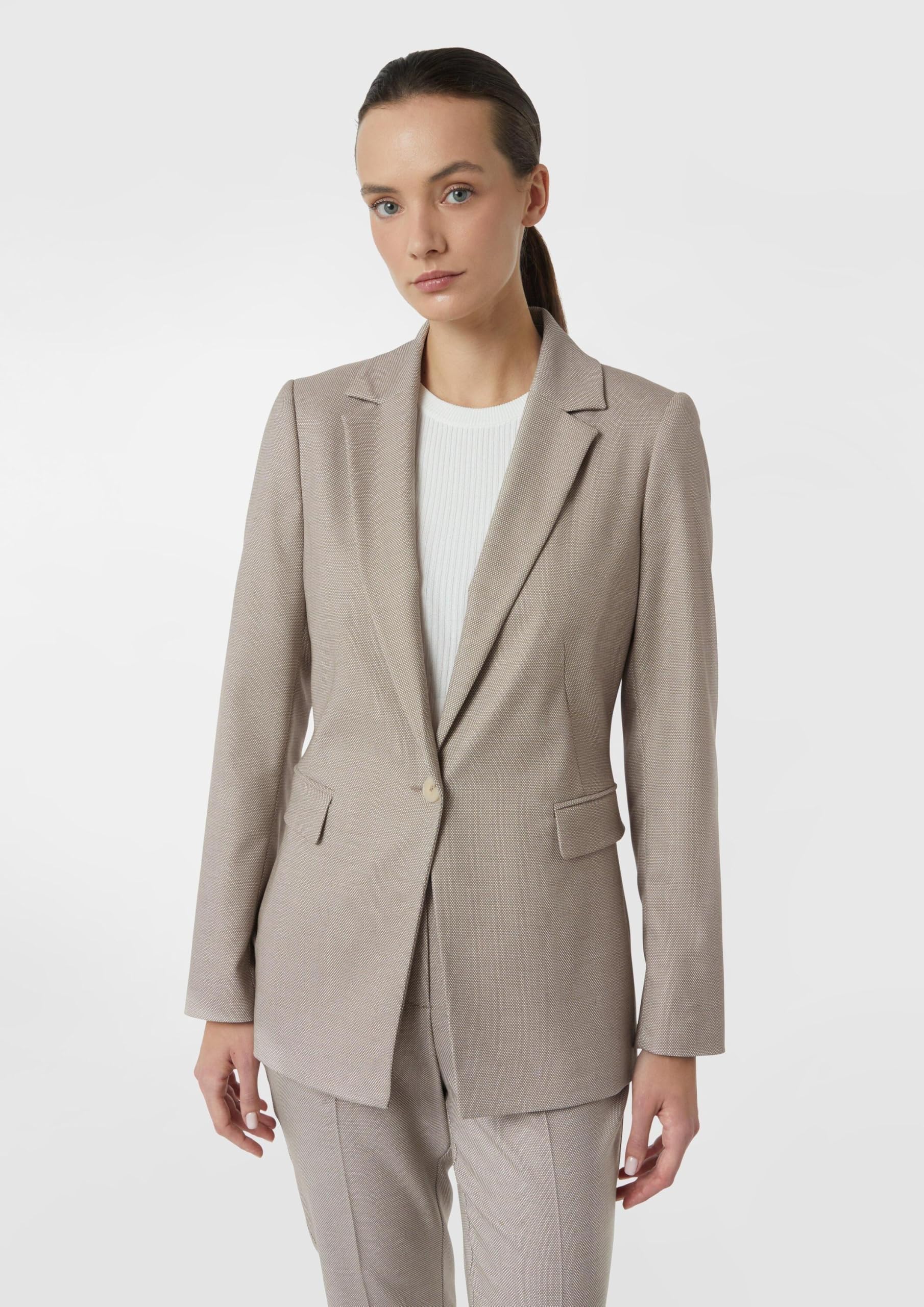 comma-blazers-blazer-tailliert-struktur-damen image 6