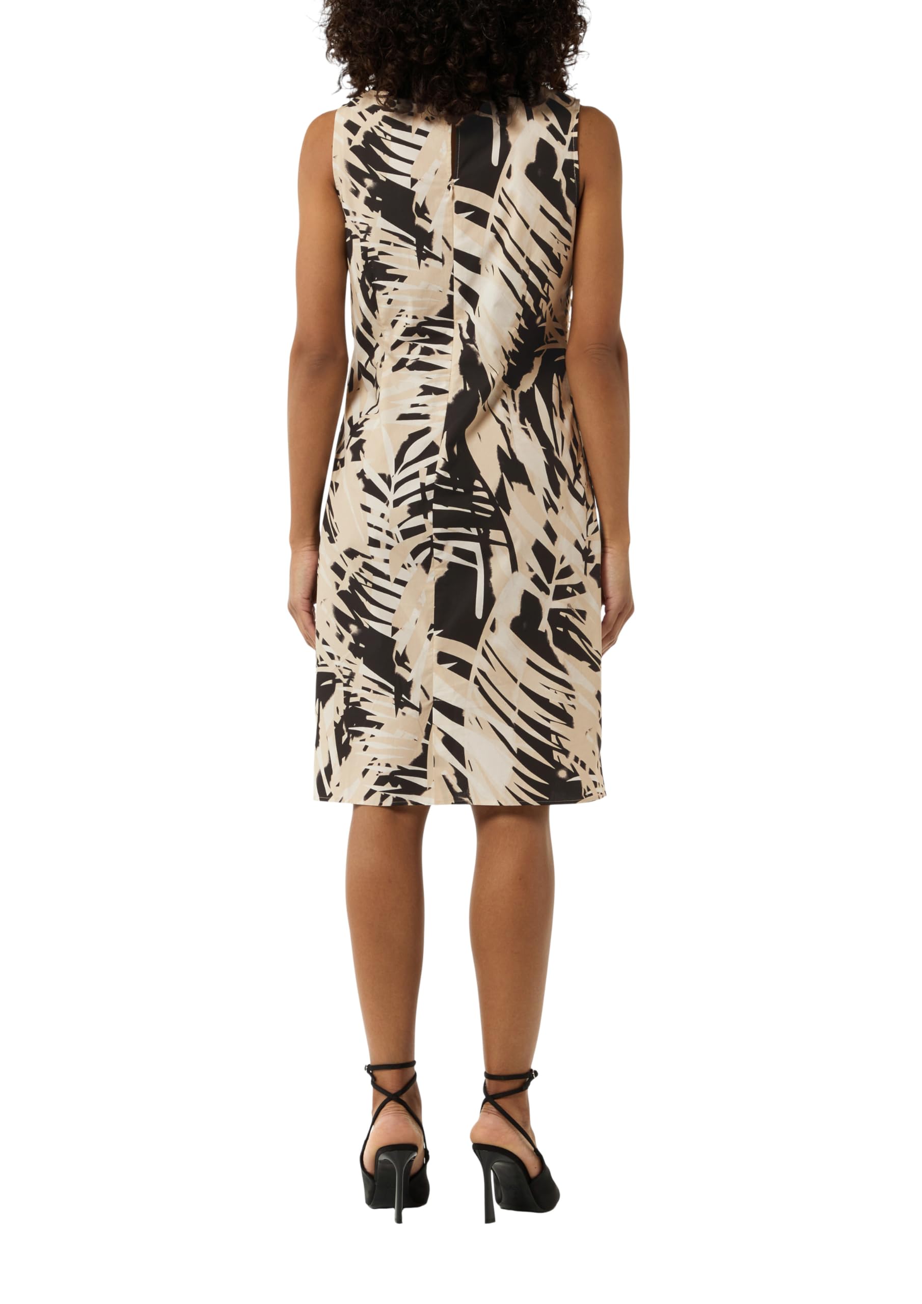 comma-dresses-baumwollkleid-relaxed-fit-schwarz-99a9 image 2