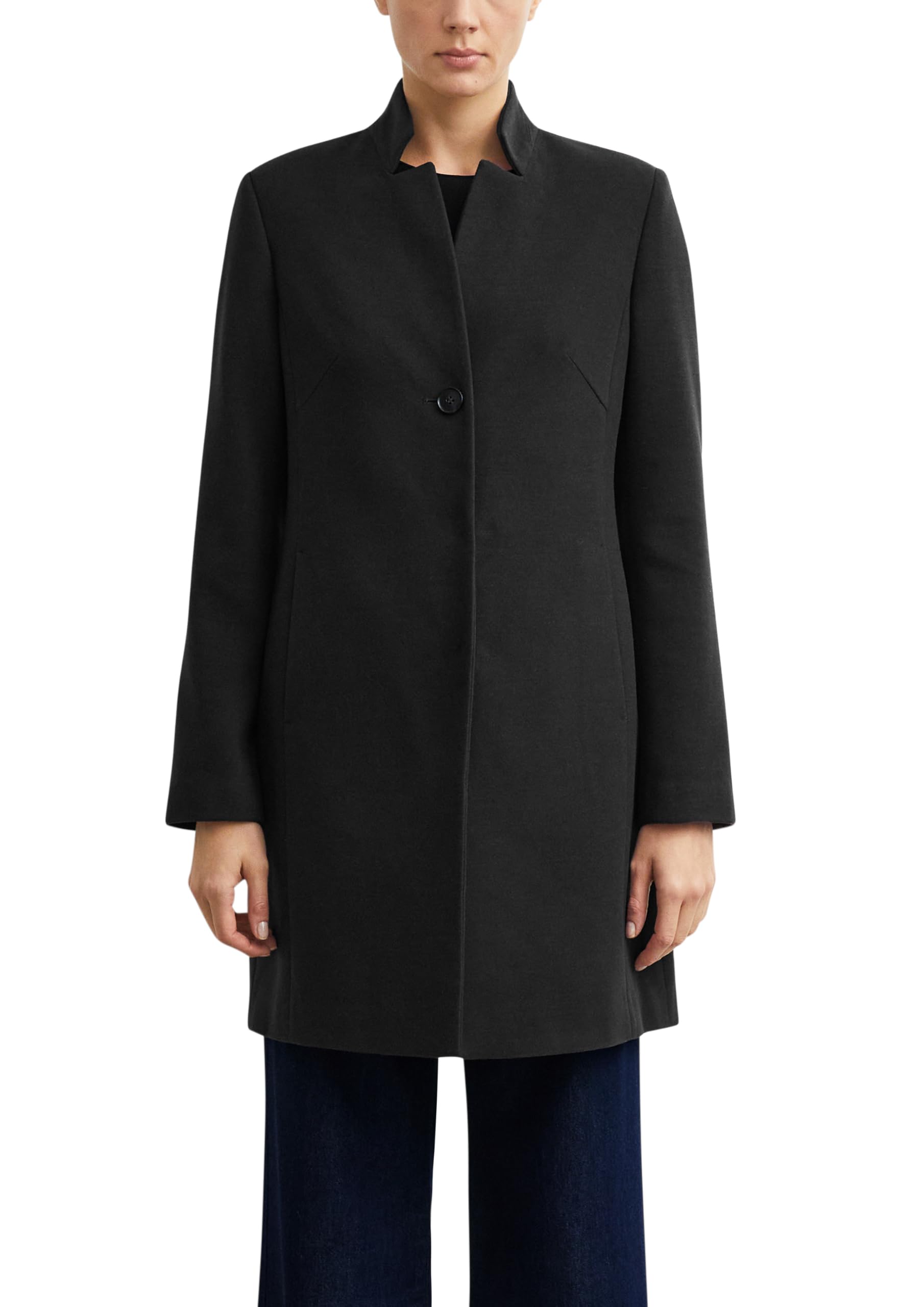 comma-coats-blazer-mantel-tailliert-gr-42-stehkragen image 8