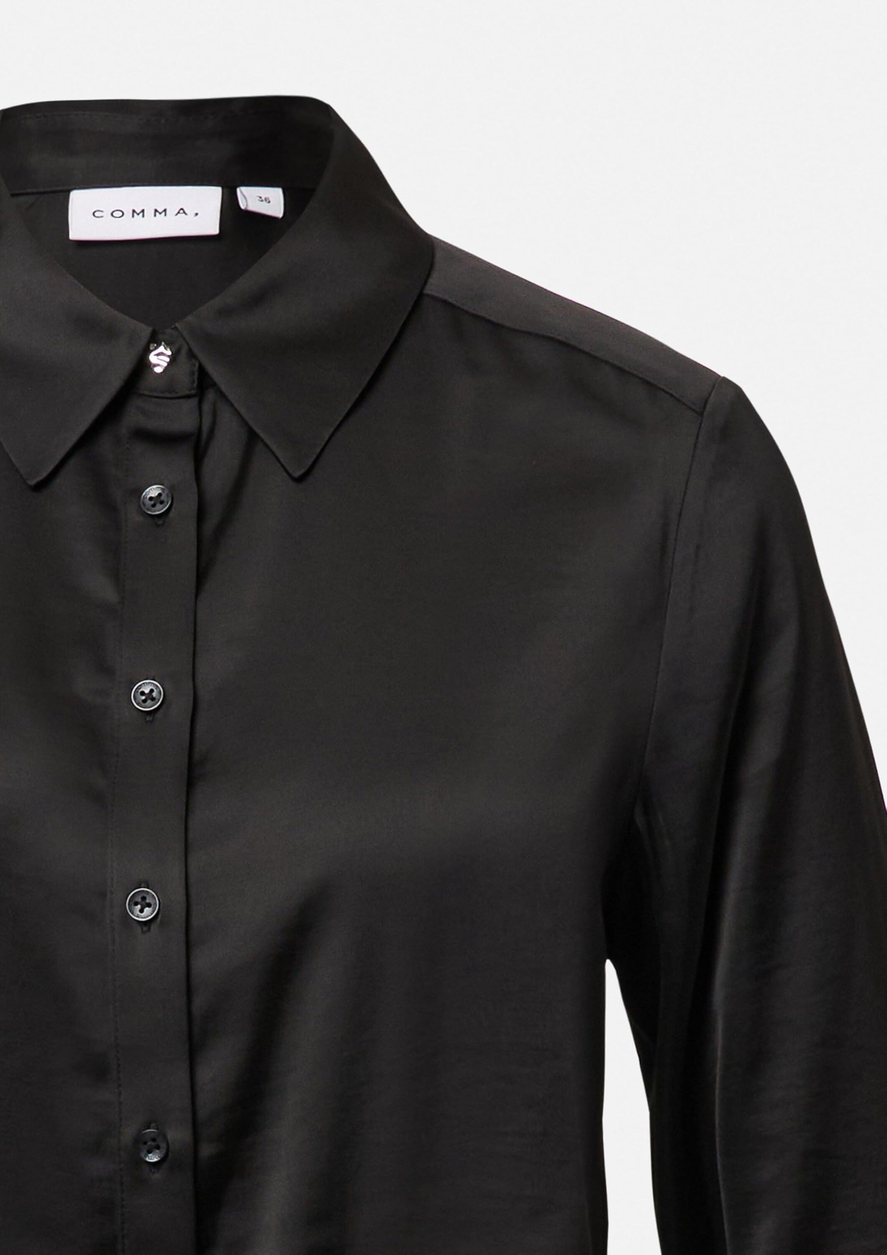 comma-blouses-2175632-satinbluse-gr-42-langarm image 6