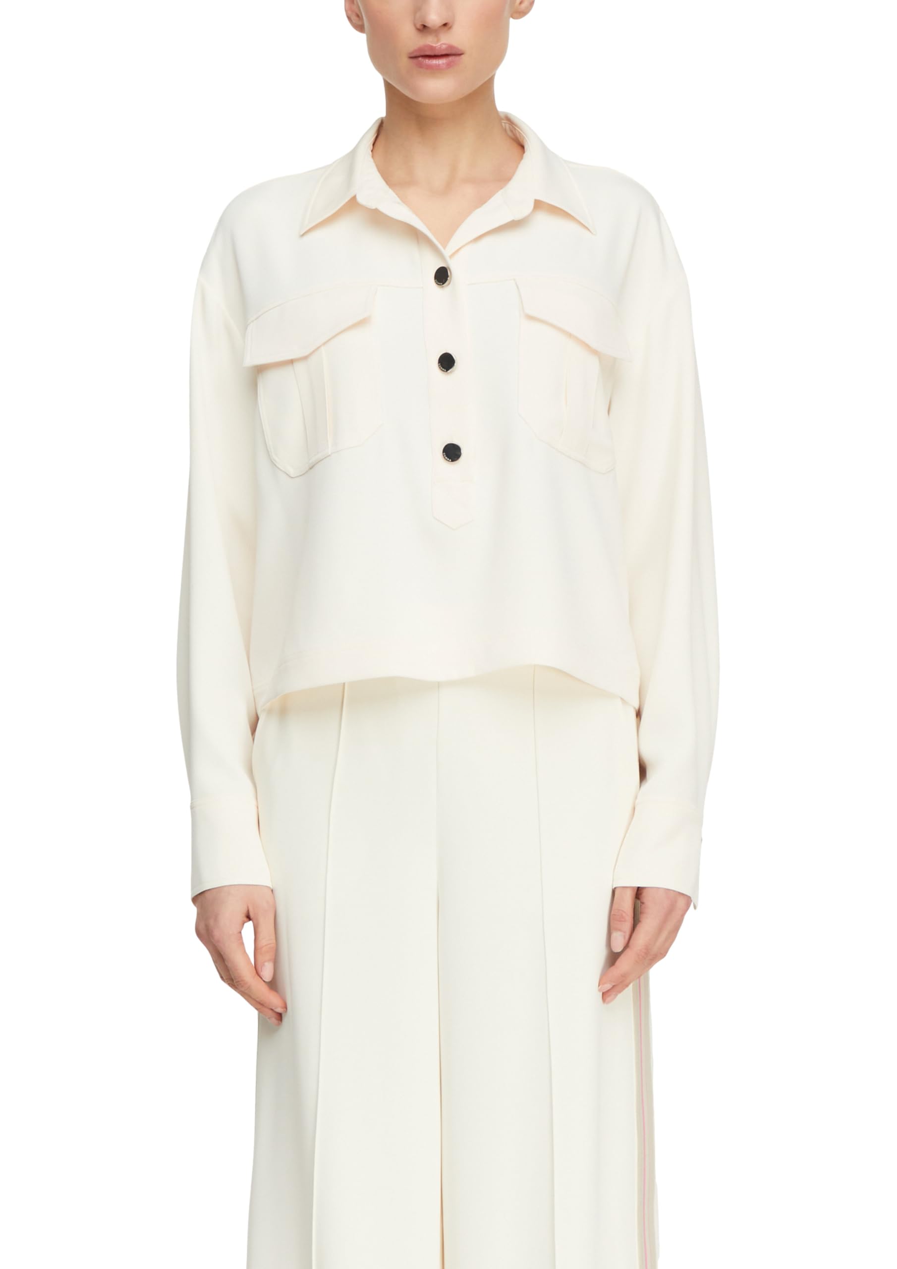 comma-2179574-bluse-langarm-creme-gr-34 image 1