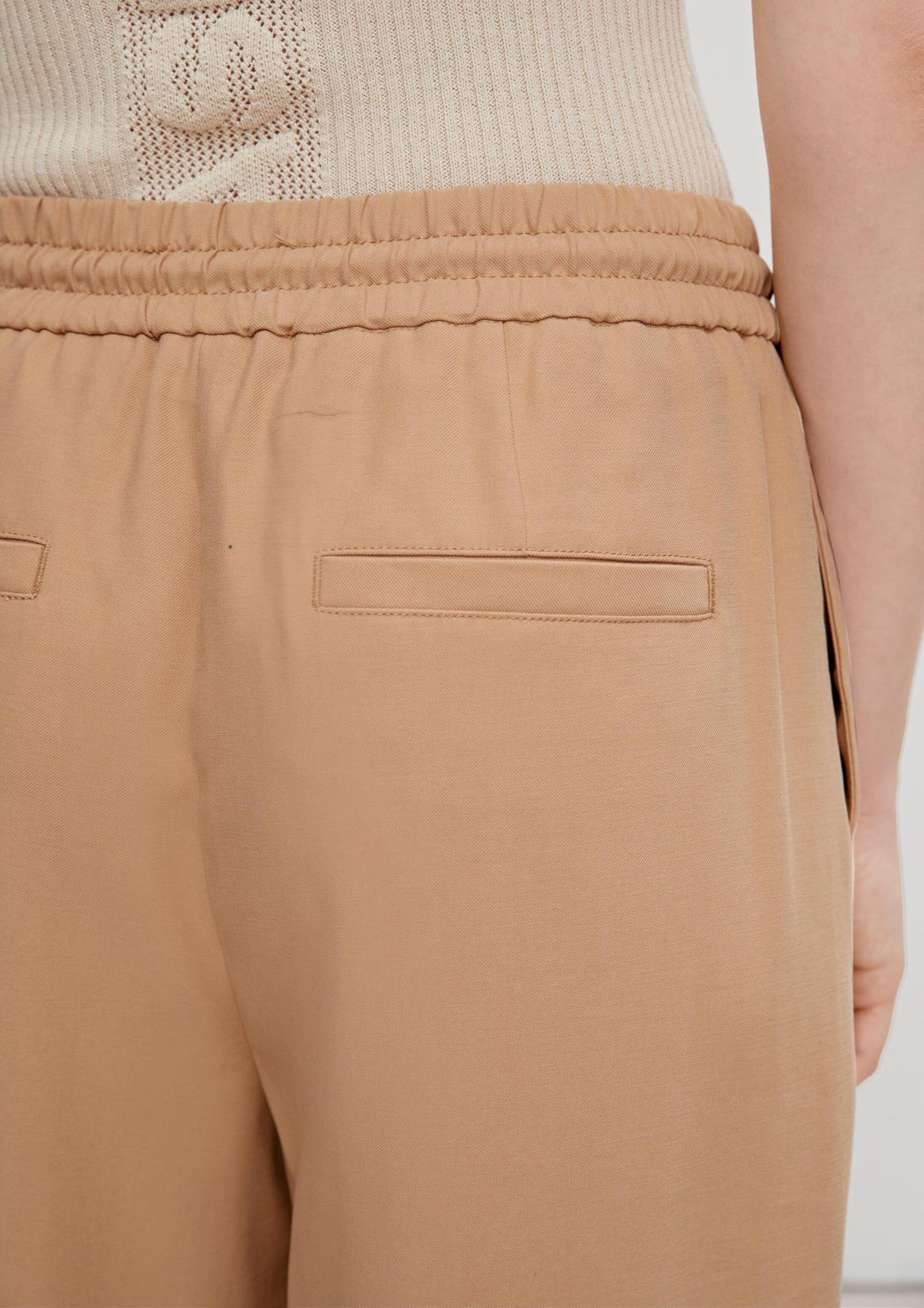 comma-marlenehose-saumschlitz-44-lang-damen-hose-beige image 5