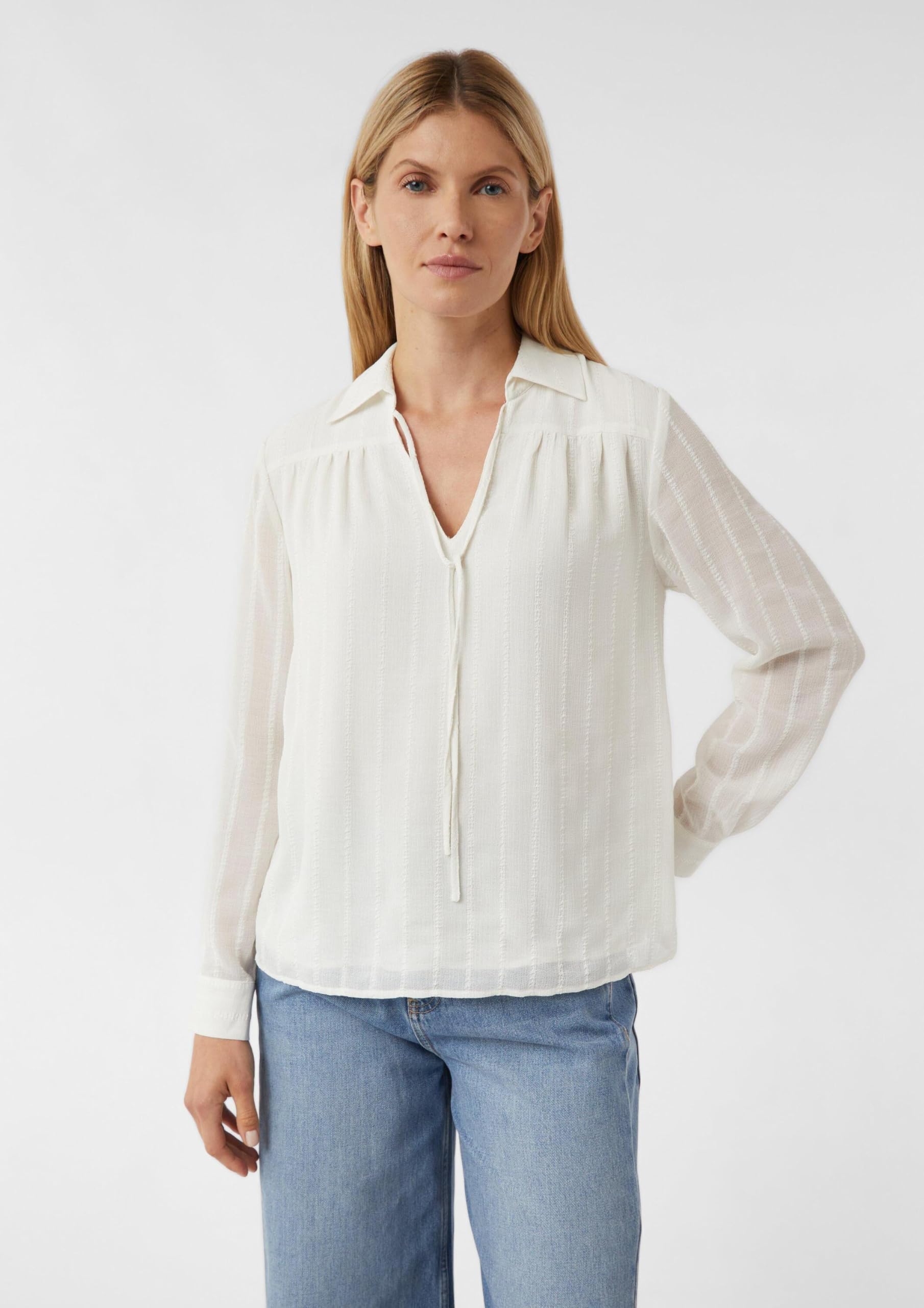 comma-2169307-hemdbluse-gr-e-38-mit-schleife image 3