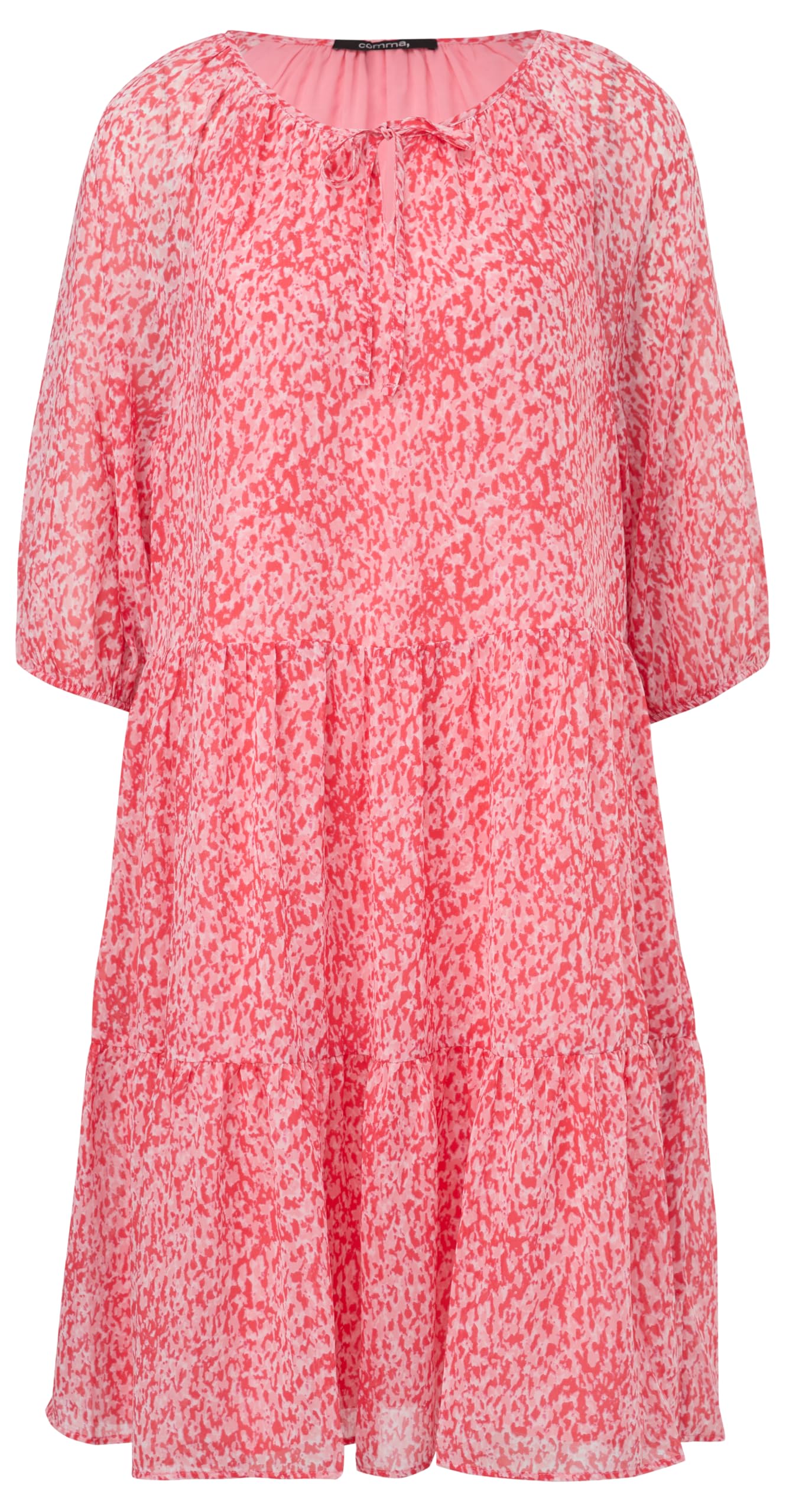 comma-2148165-chiffonkleid-midi-pink image 3