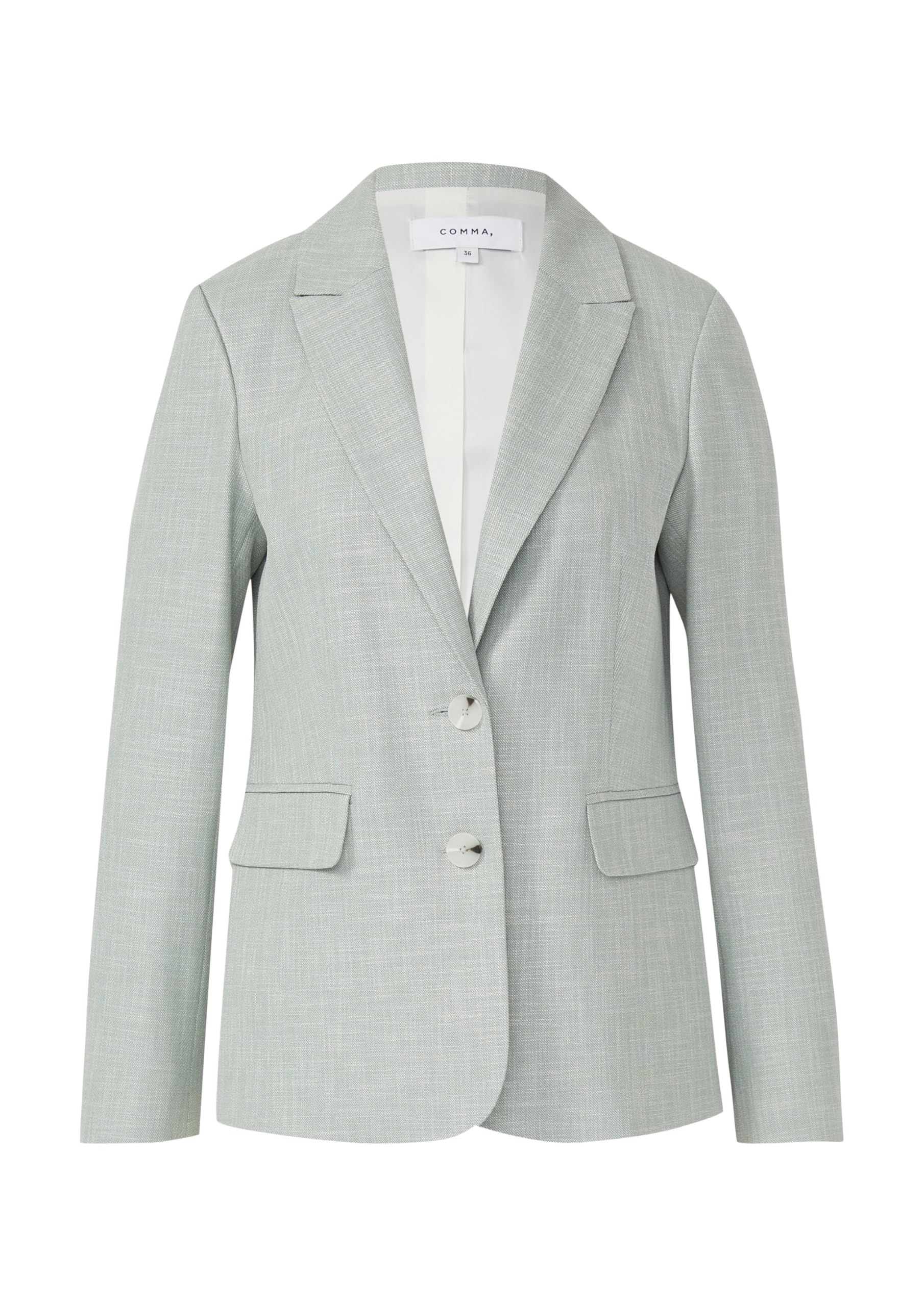 comma-blazer-tailliert-struktur-zwei-knopf-elegant image 3