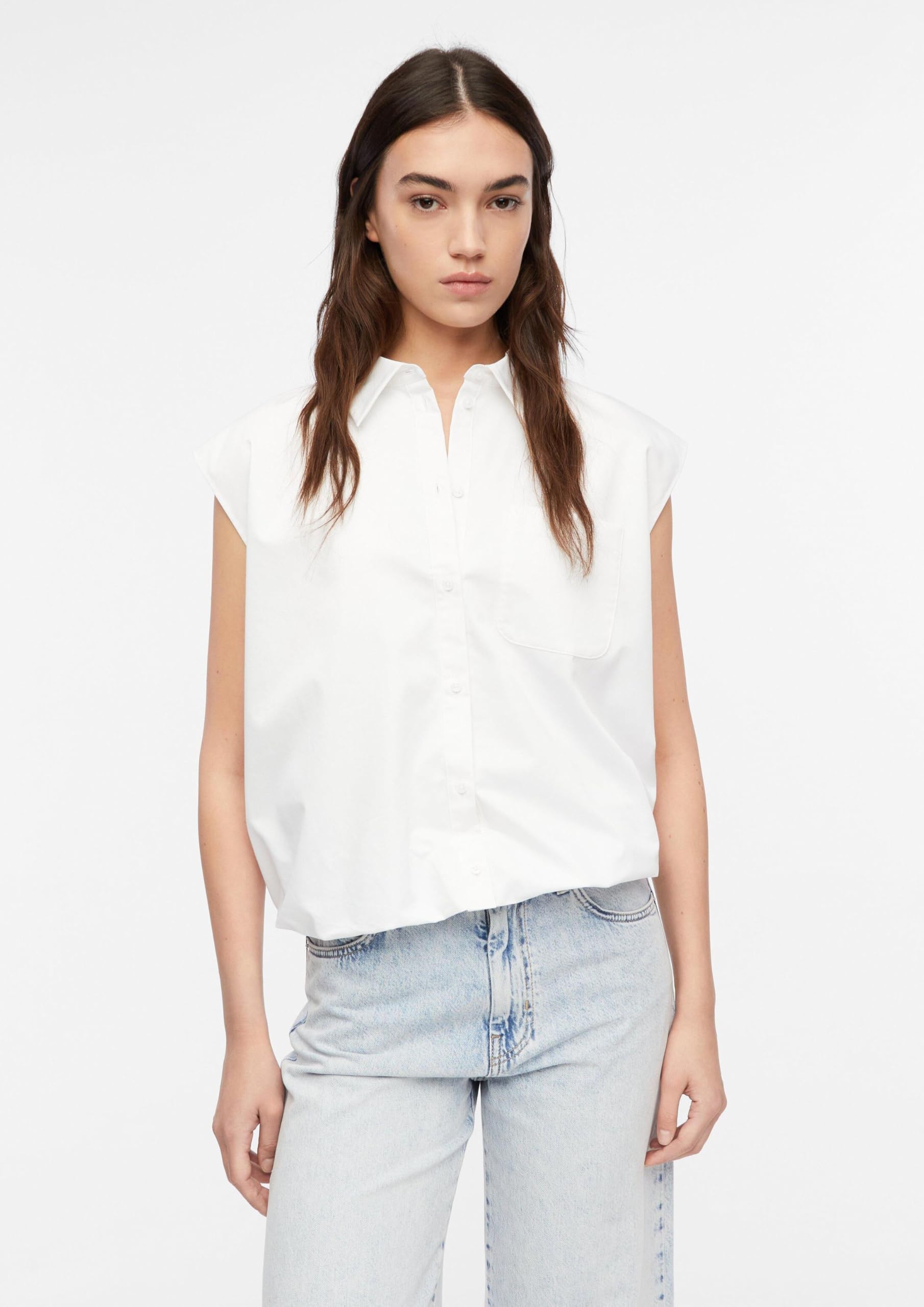 comma-blouses-relaxed-fit-bluse-rmellos-gr-e-42-baumwolle image 6