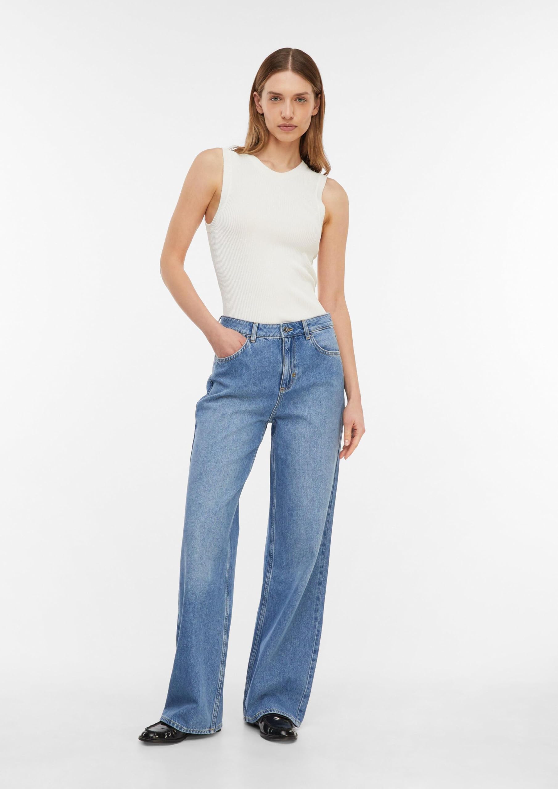 comma-wide-leg-jeans-2179852-gr-42-weites-bein image 7