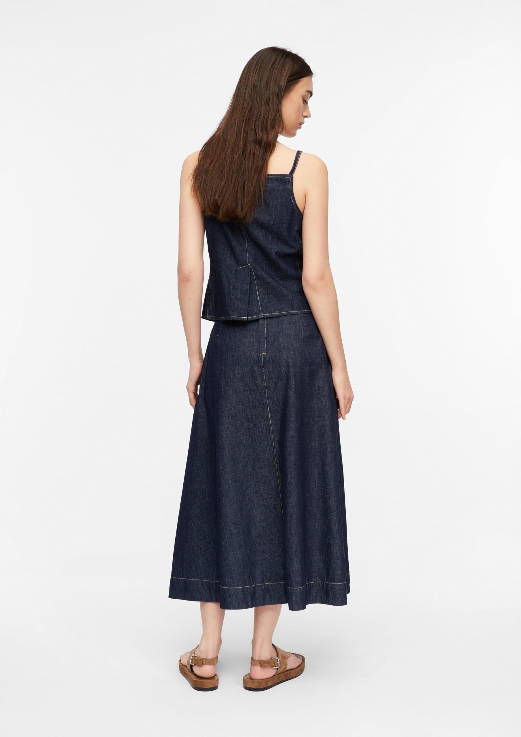 comma-skirts-damen-jeansrock-a-linie-midi-gr-e-34 image 7