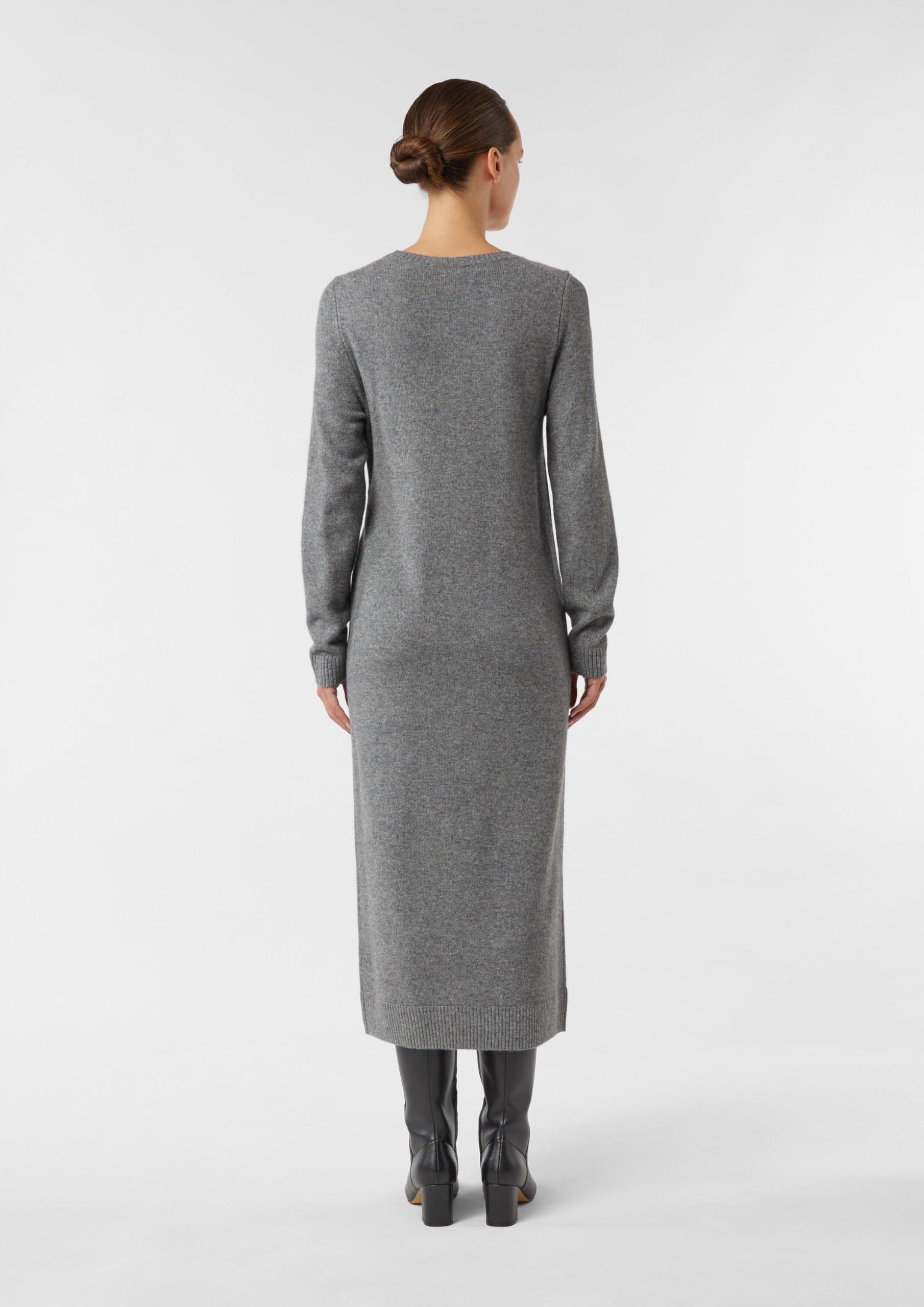 comma-strickkleid-wollmix-gr-e-44-bindedetail-maxi image 8