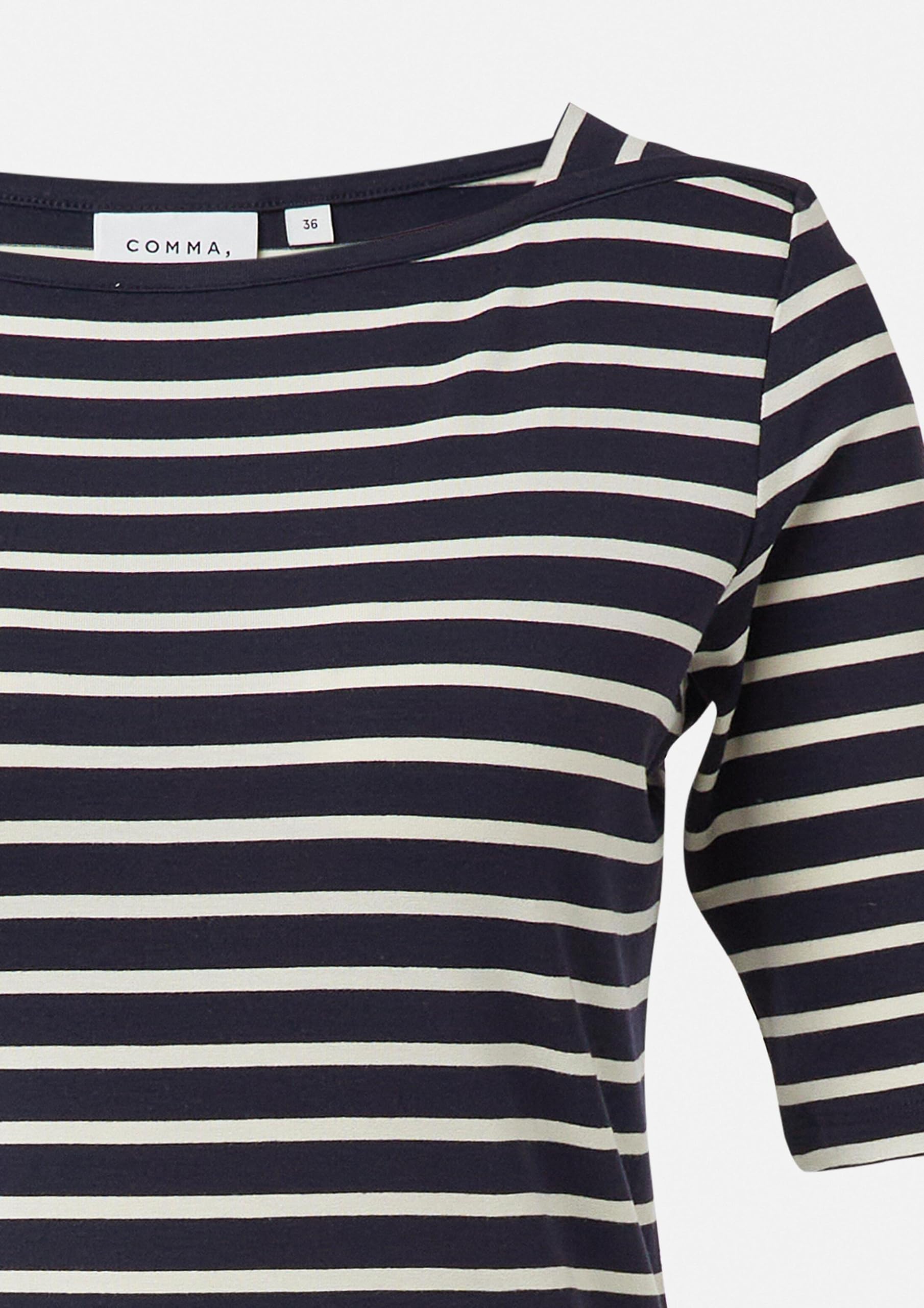 comma-streifenshirt-damen-slim-fit-viskose-gr-38 image 5