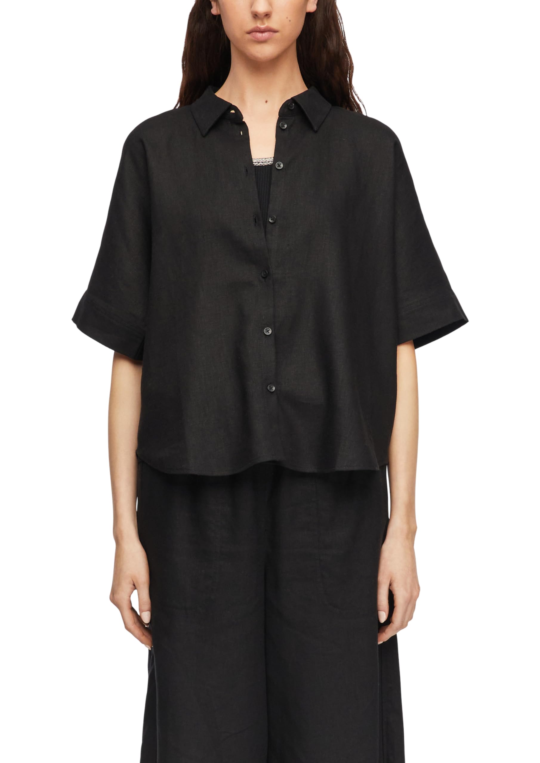 comma-bluse-oversize-beige-gr-34-leinenmix image 8