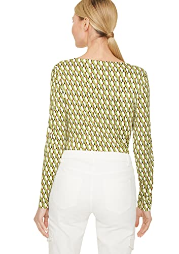 comma-langarm-shirt-gemustert-t-shirt-damen image 6