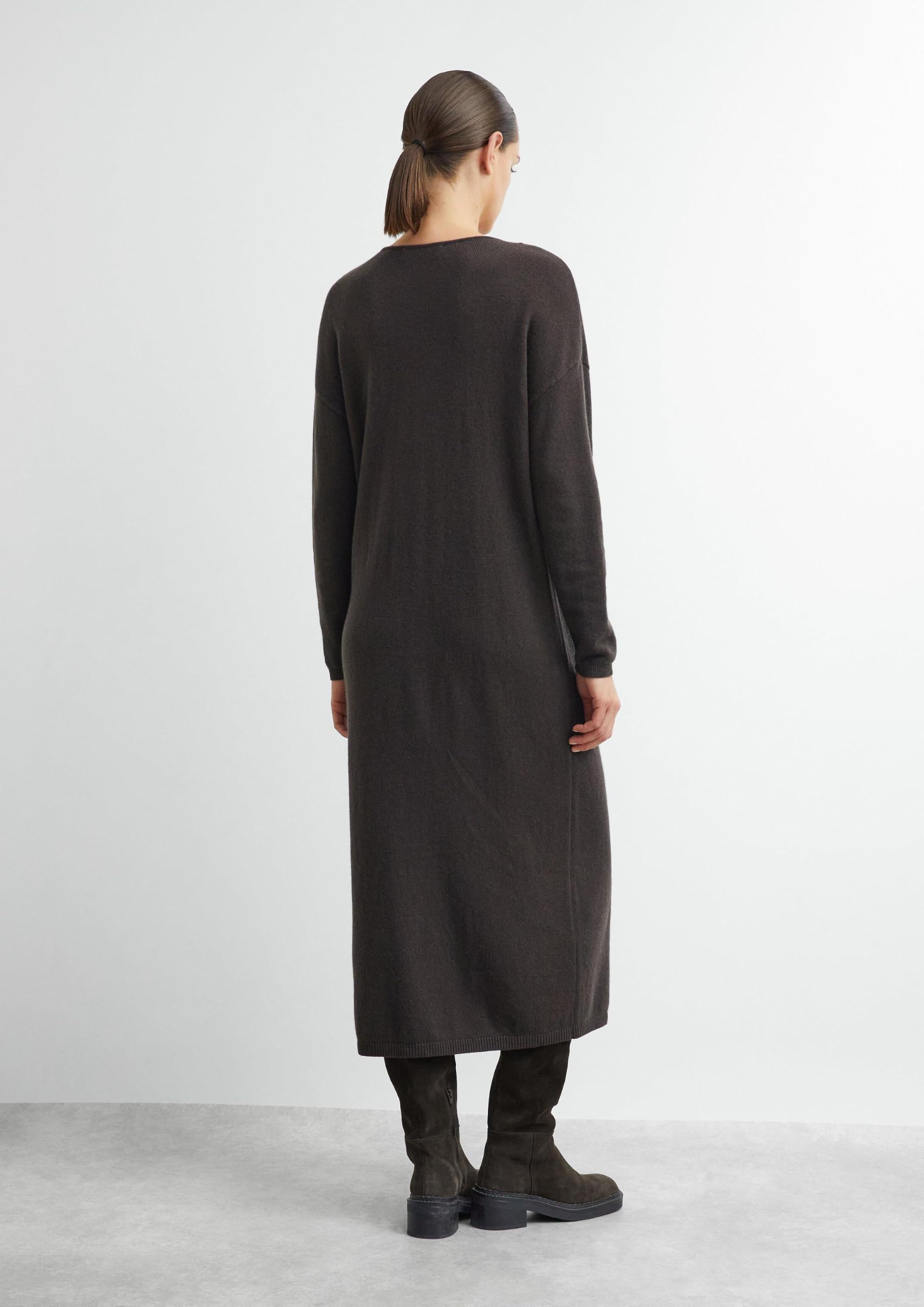 comma-dresses-midi-strickkleid-2184660-v-ausschnitt-gr-42 image 7