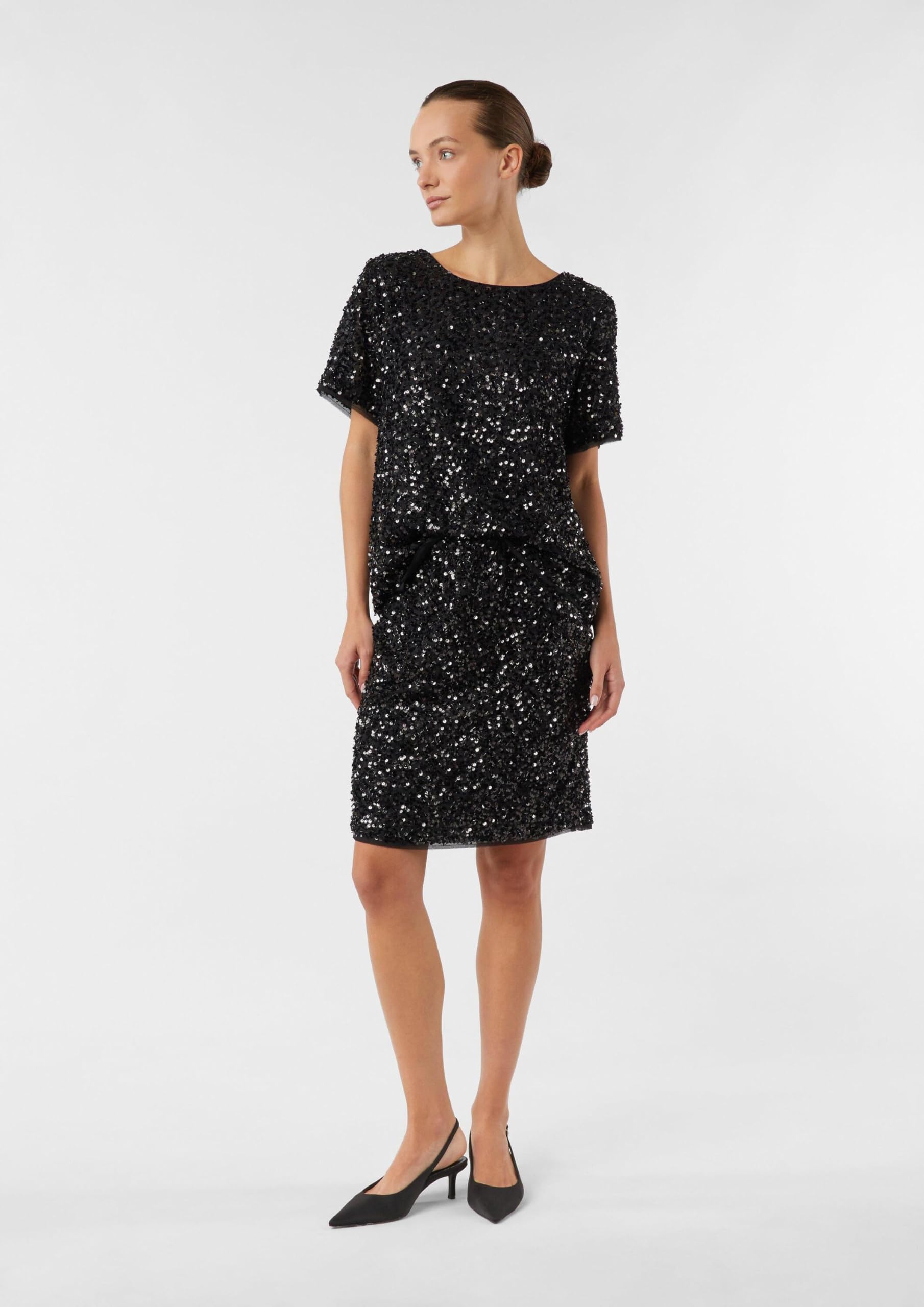 comma-langer-rock-maxirock-damen-flie-end-elegant image 6