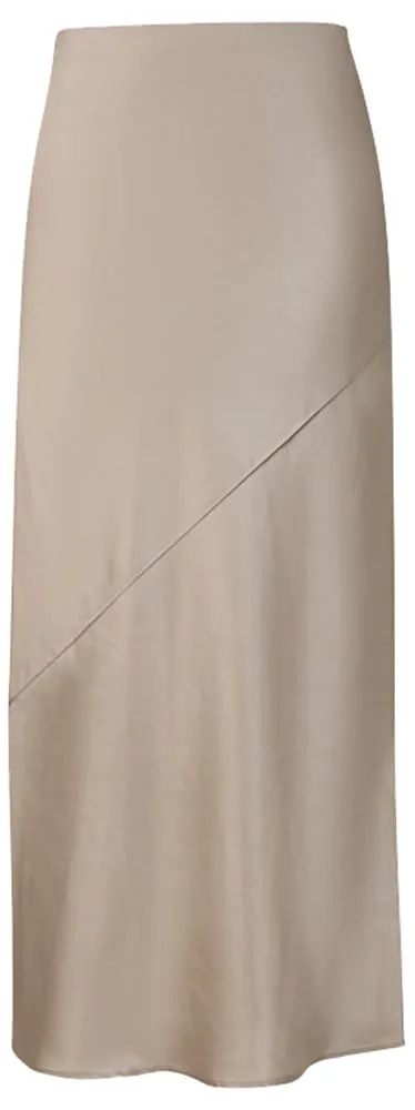 comma-skirts-satin-rock-damen-midi-gl-nzend-3 image 1