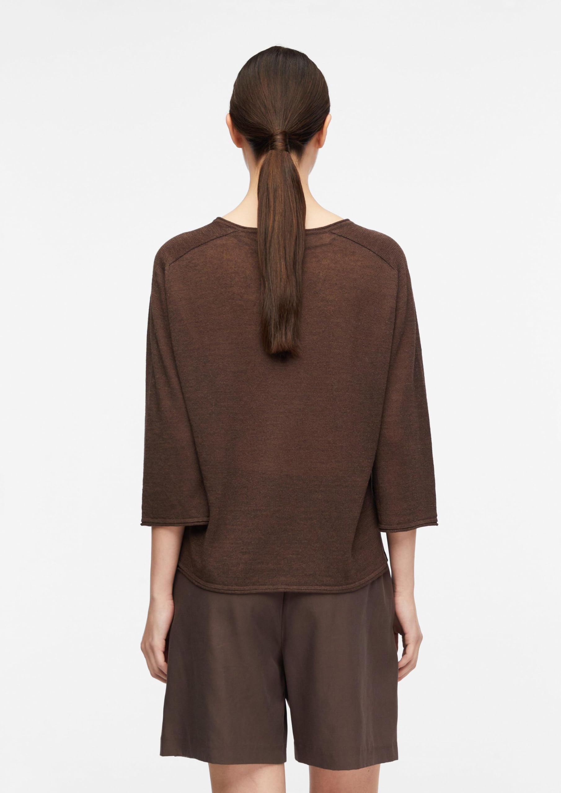 comma-strickpullover-damen-leinenmix-3-4-arm-gr-e-38 image 7