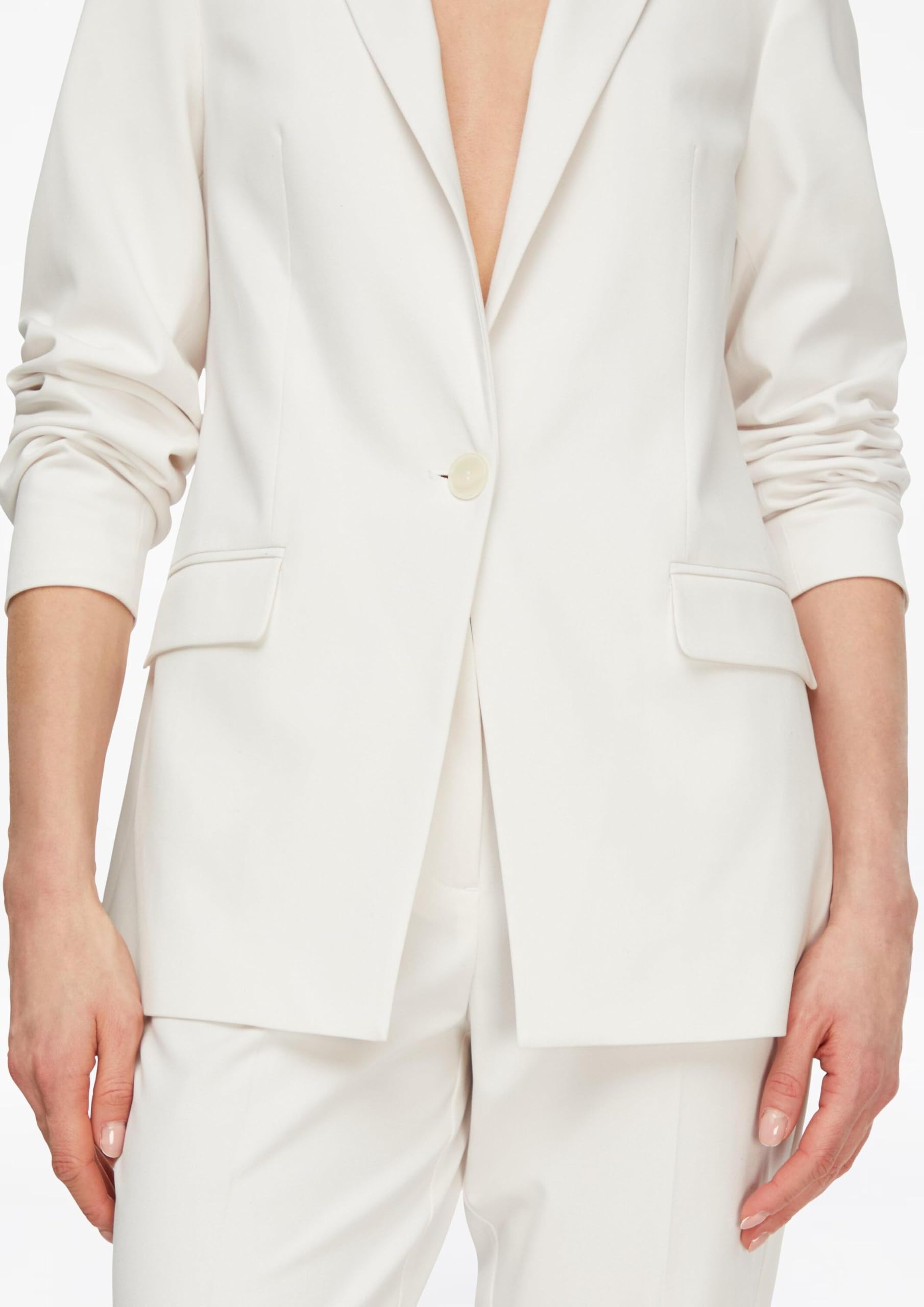 comma-antaillierter-blazer-viskose-stretch-blazer-business image 4