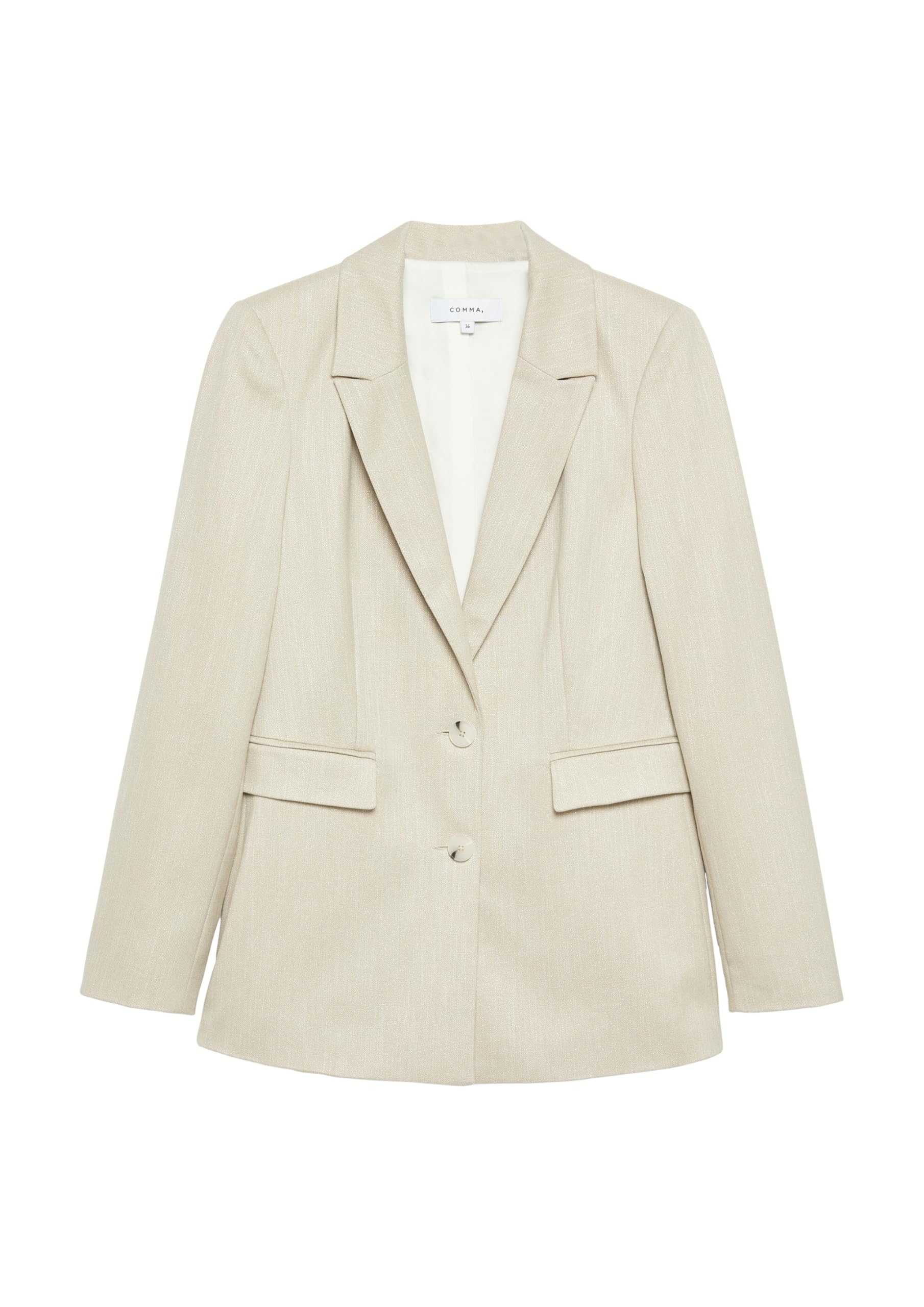 comma-blazer-mit-glitzergarn-tailliert-festlich-damen image 3