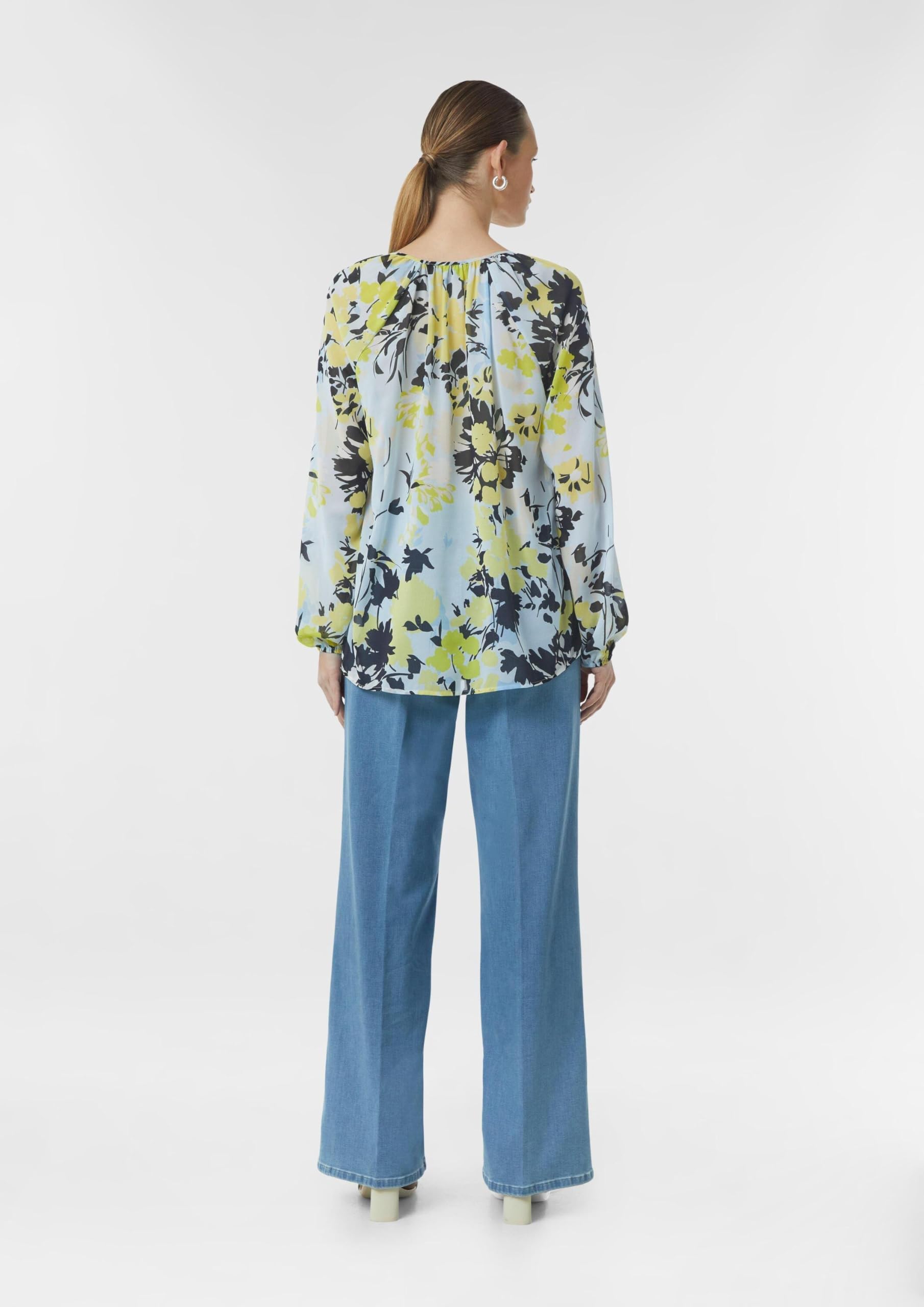 comma-blouses-chiffon-bluse-gr-38-mit-schleife image 8