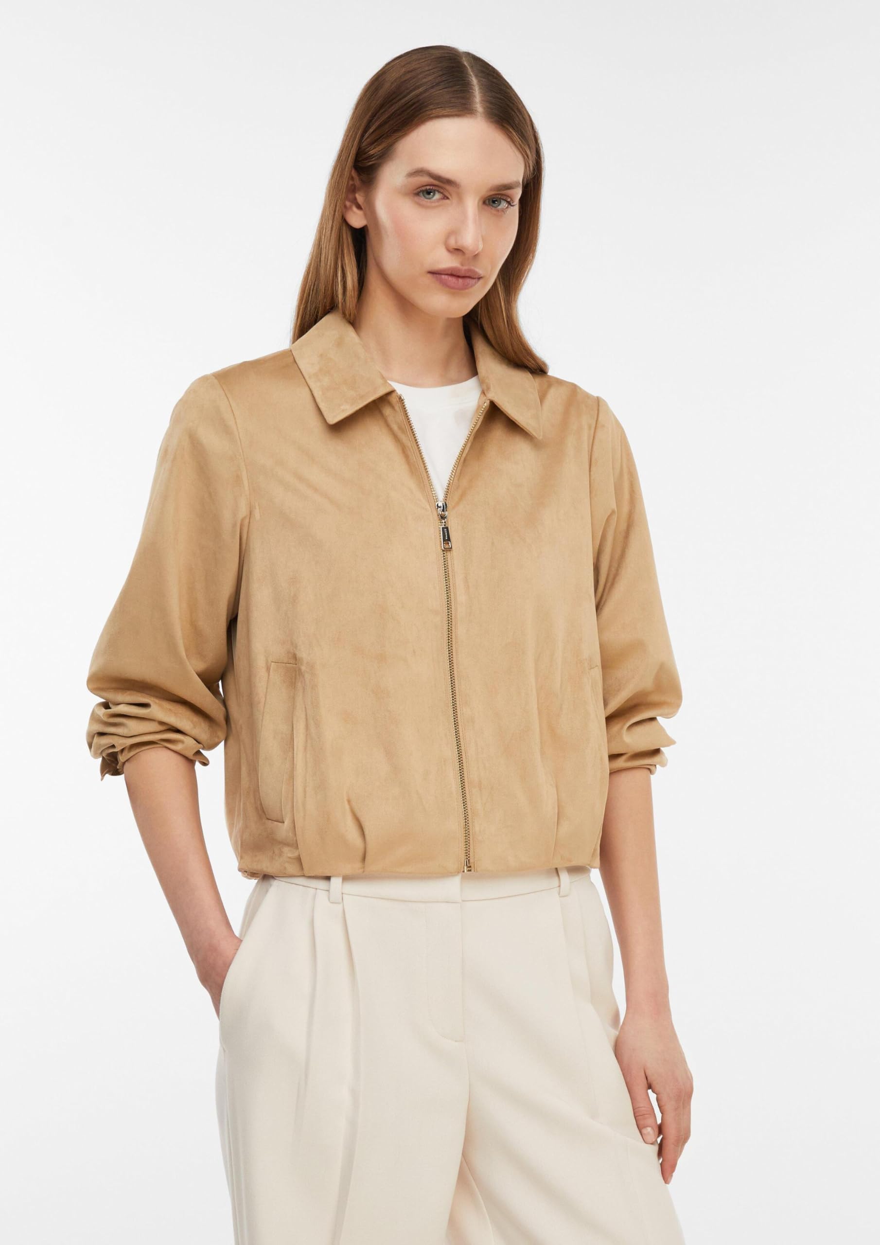 comma-blouson-veloursleder-optik-falten-gr-e-44 image 6