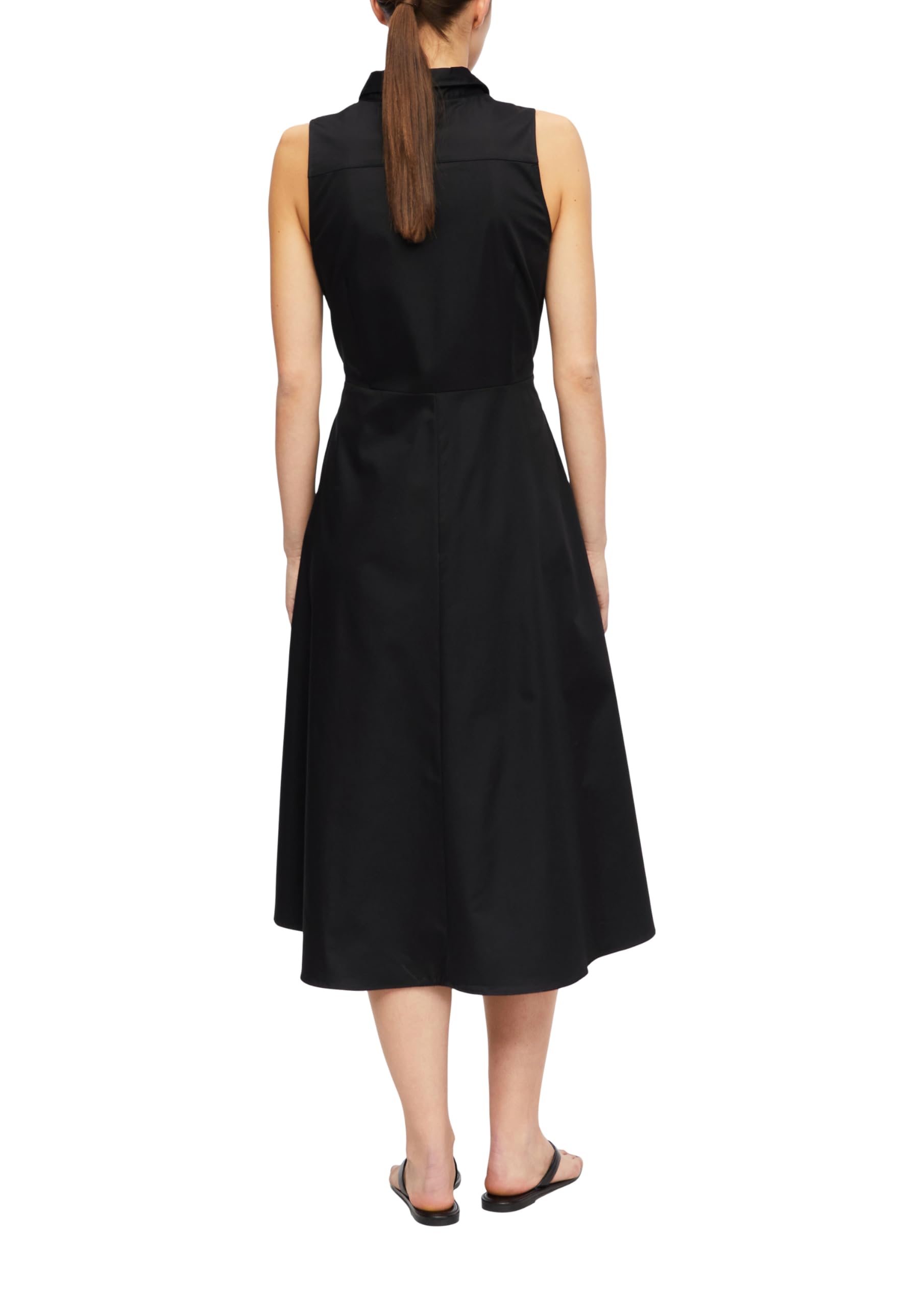 comma-kleid-a-linie-gr-34-schwarz-damen-minikleid-tailliert image 2