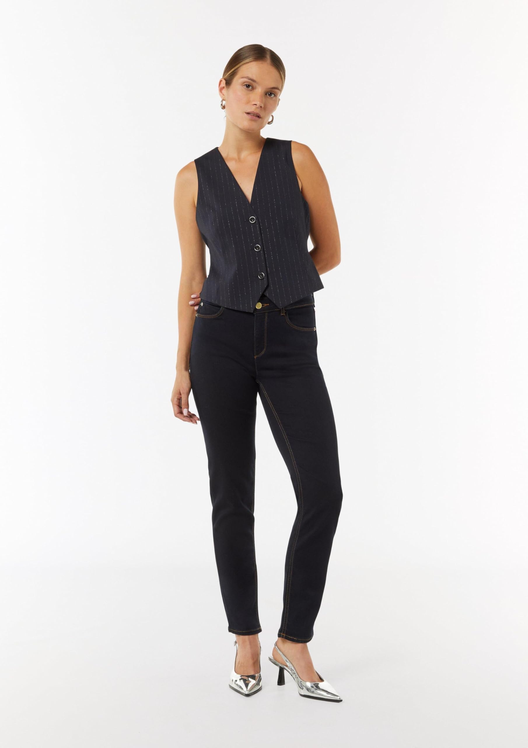 comma-slim-leg-jeans-damen-dunkle-waschung-gr-40 image 6