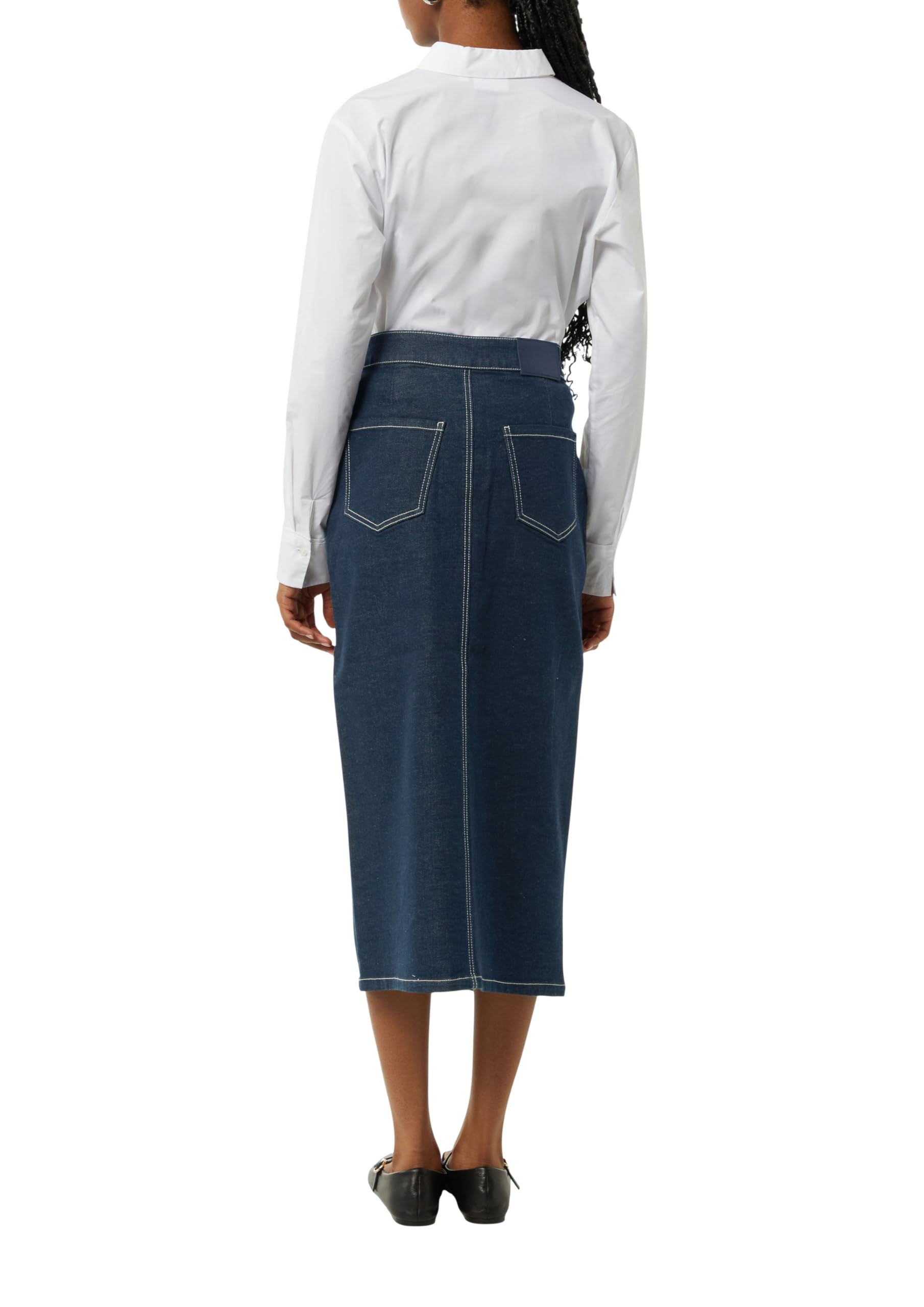 comma-2154828-rock-damen-denim-waschung-gr-38 image 2
