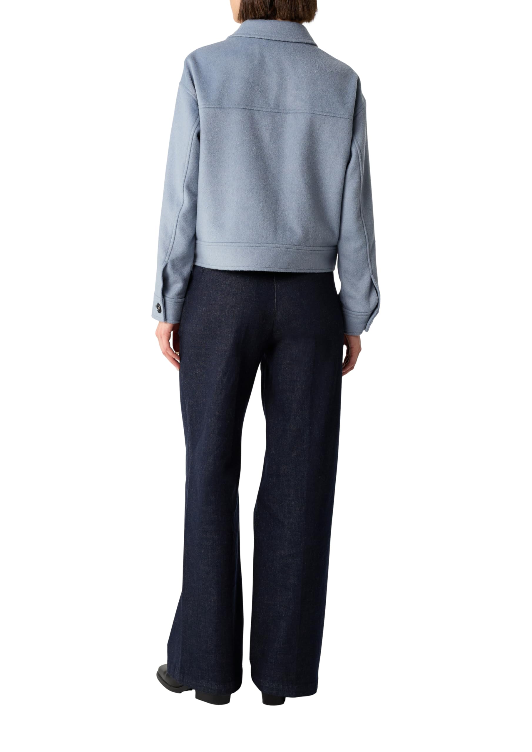 comma-jacke-damen-wollmix-bomber-oversize-gr-46 image 2