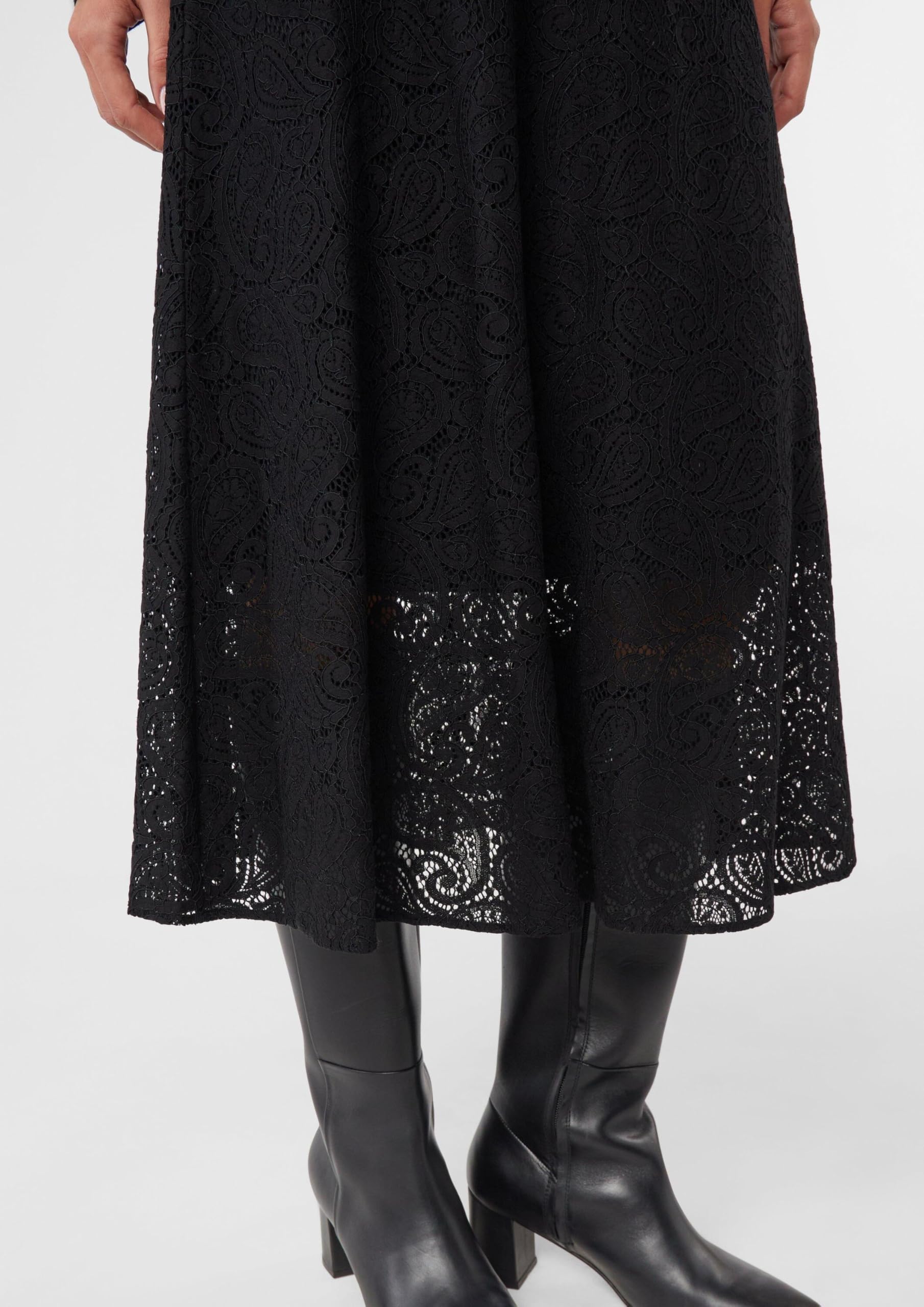 comma-skirts-spitzenrock-lang-gr-32-mit-futter image 4